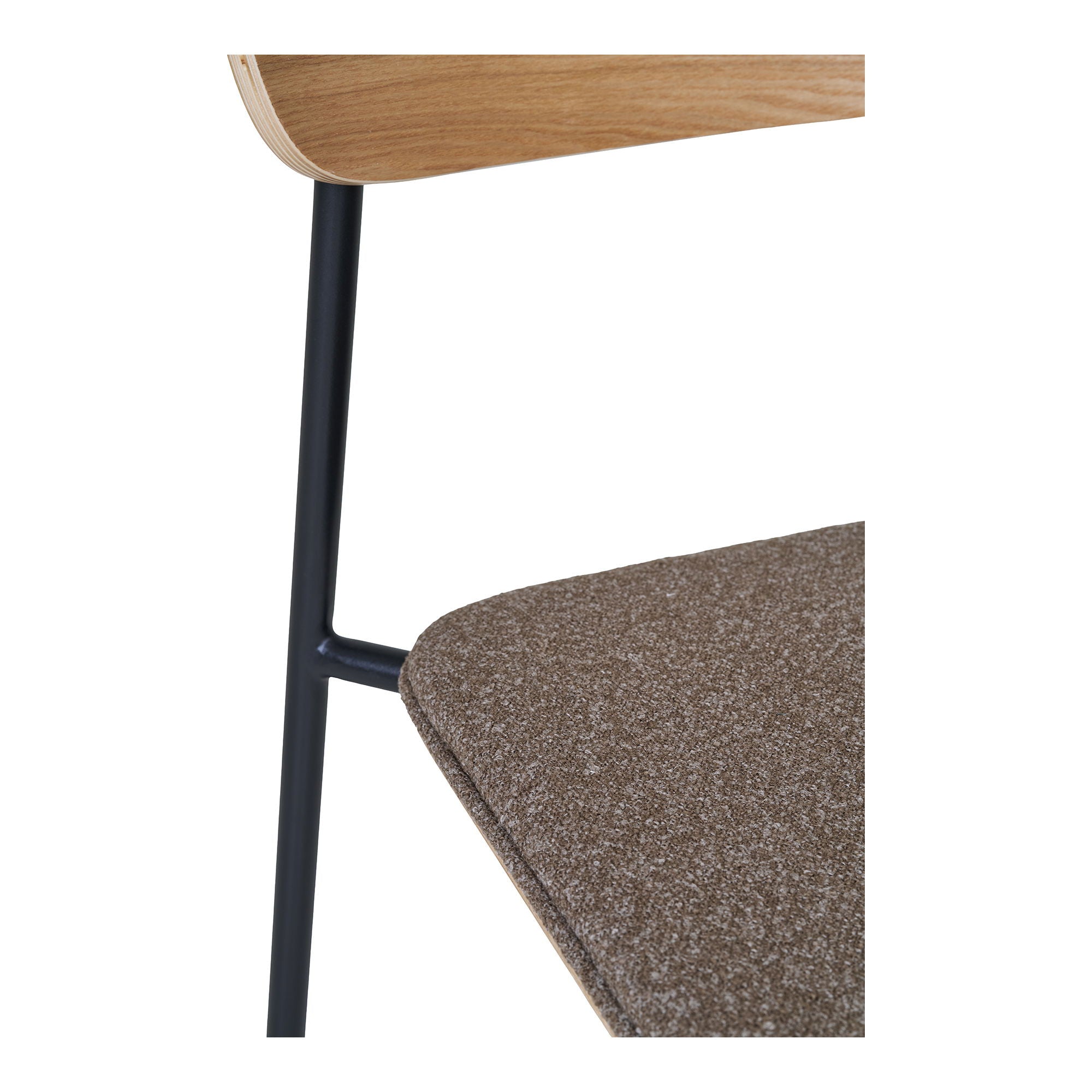 Estepona matstol, brun/svart