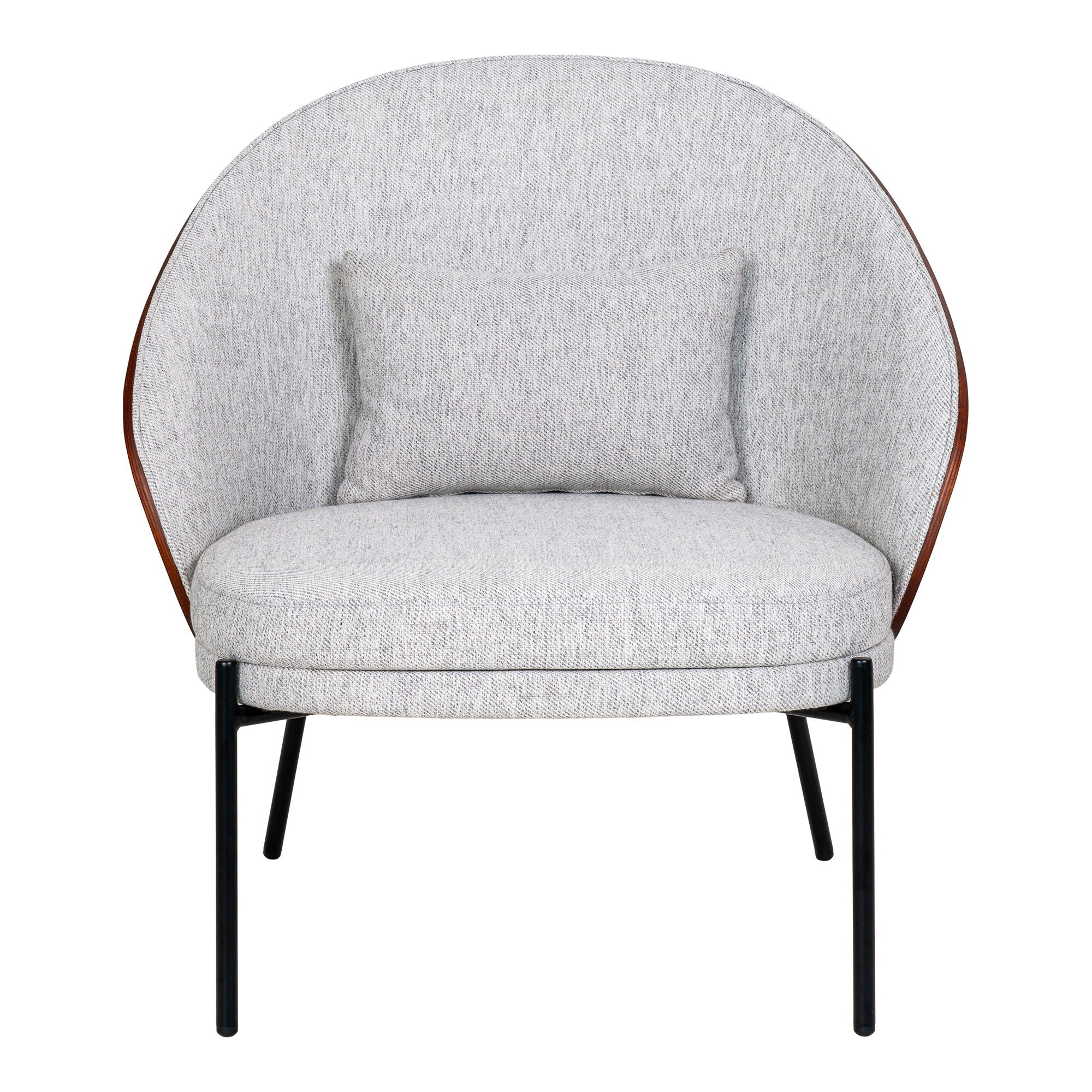 CANELAS Loungefåtölj, ljusgrå