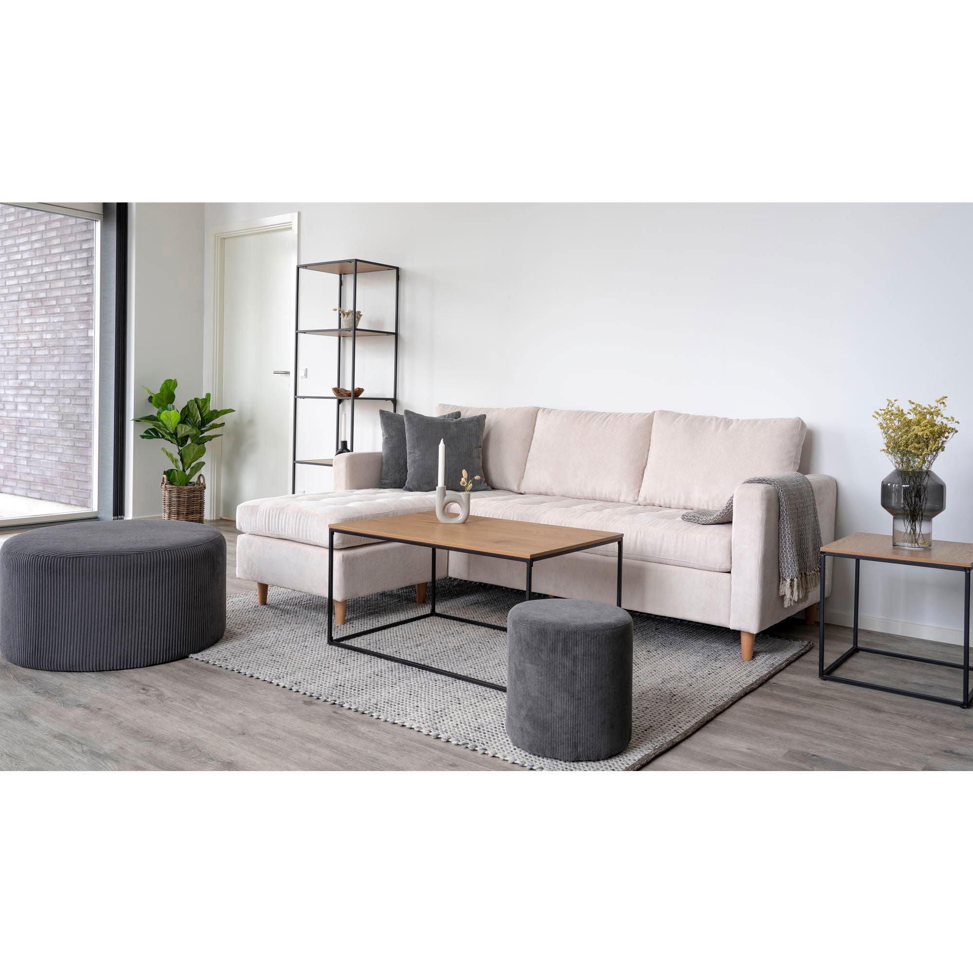 Firenze Lounge-soffa, sand