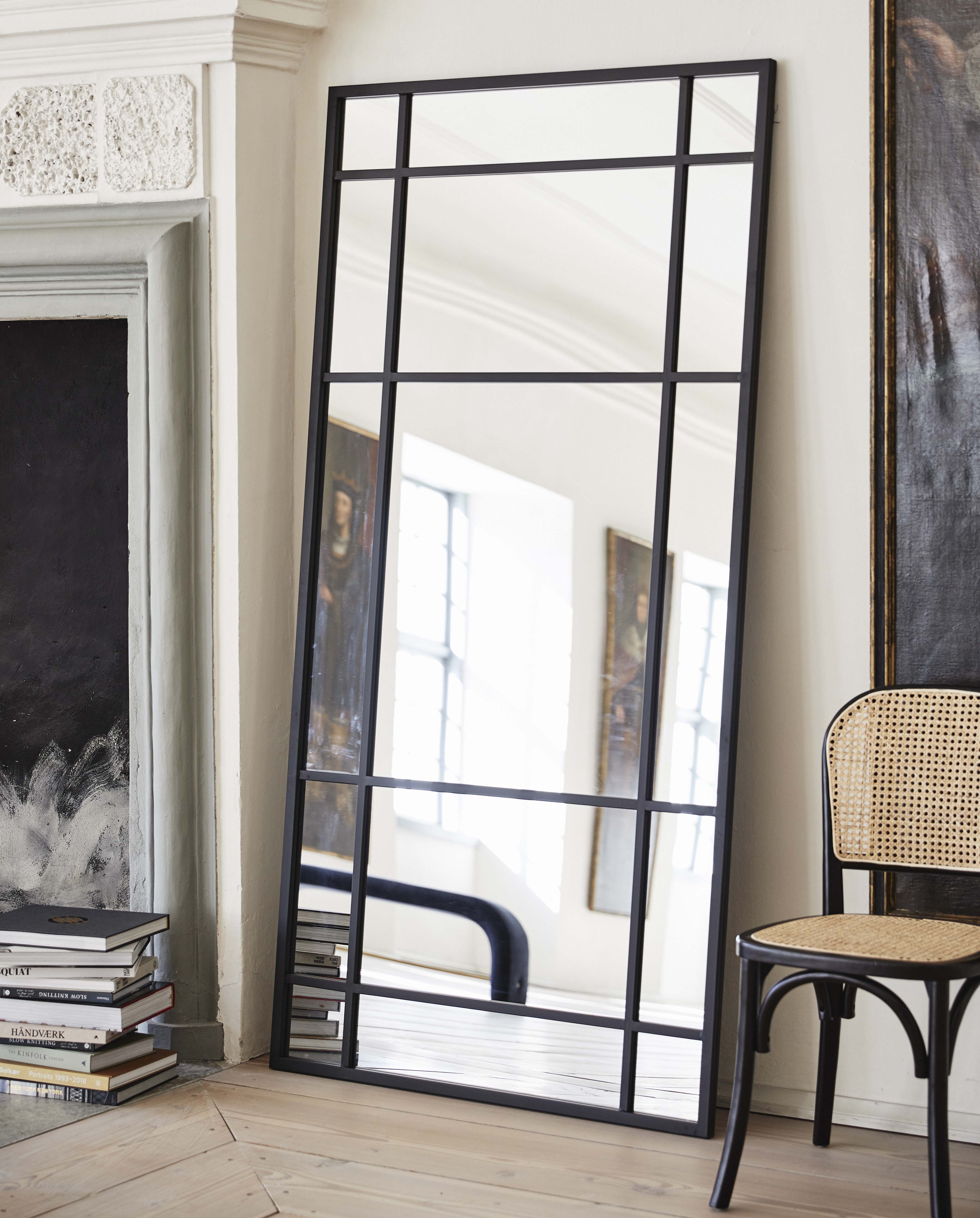 Spirit Iron Wall Mirror - Black, Nordal, speglar