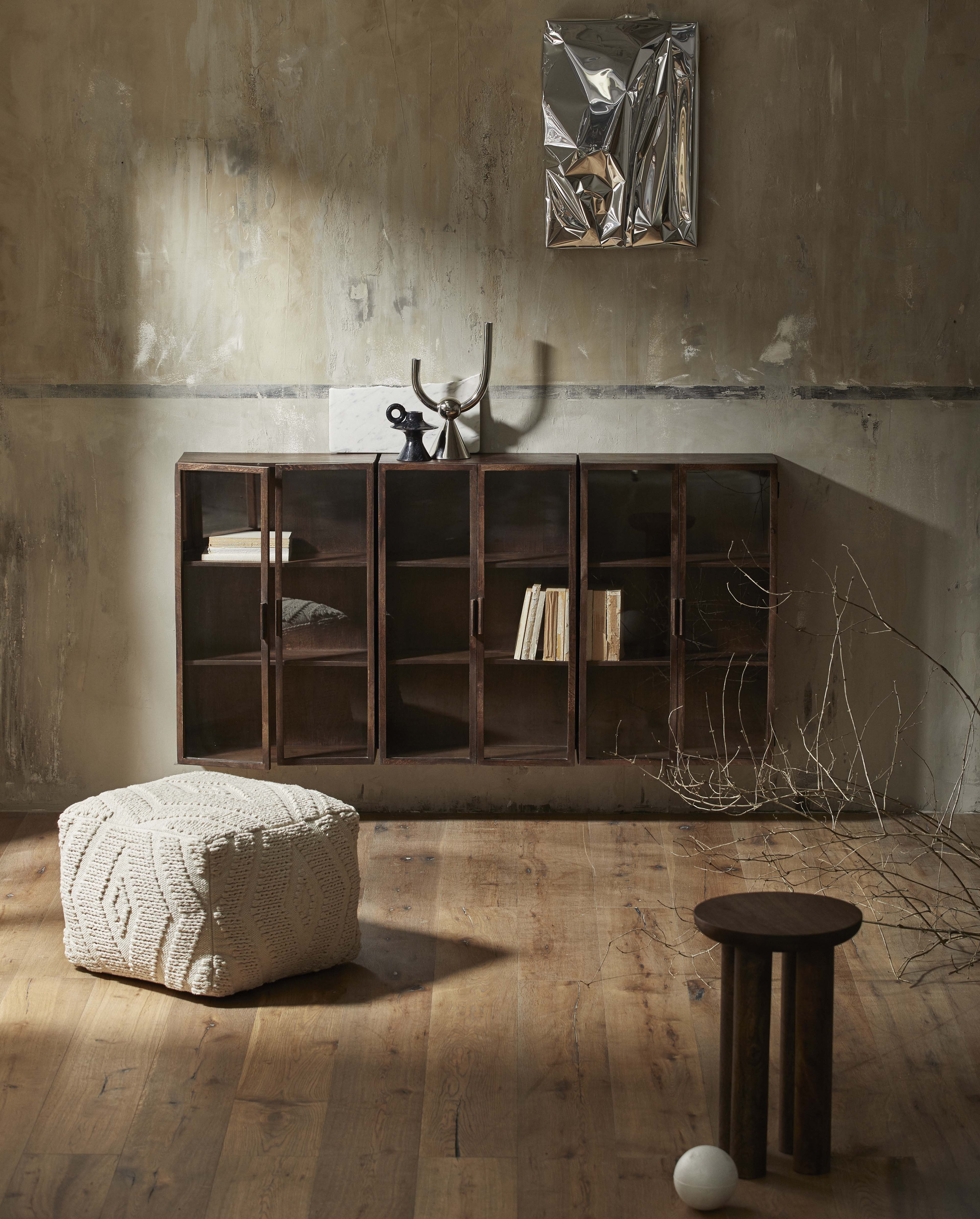 Wular Pouf - Off White, Nordal, bänkar & pallar