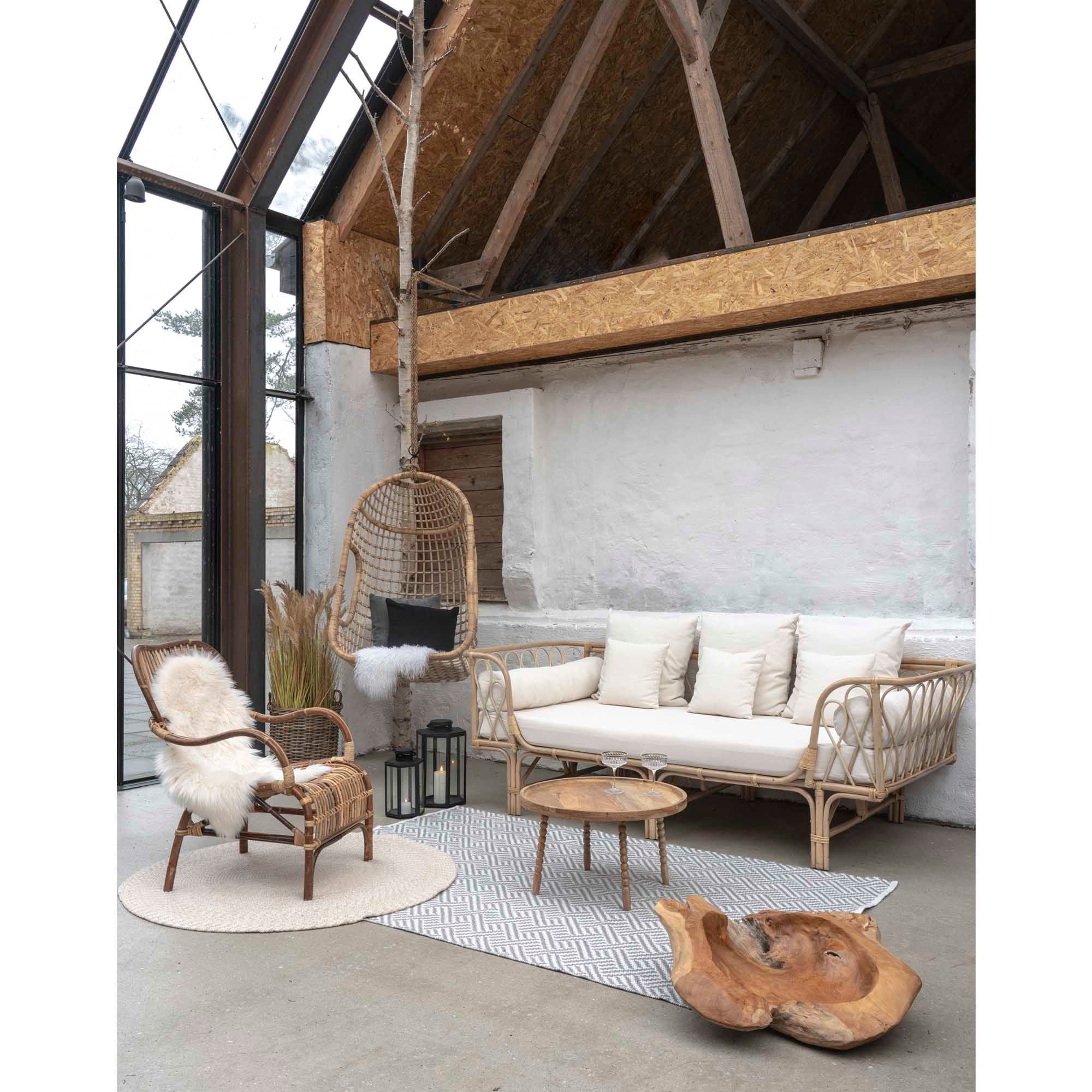 JAMMU soffbord, mango natur