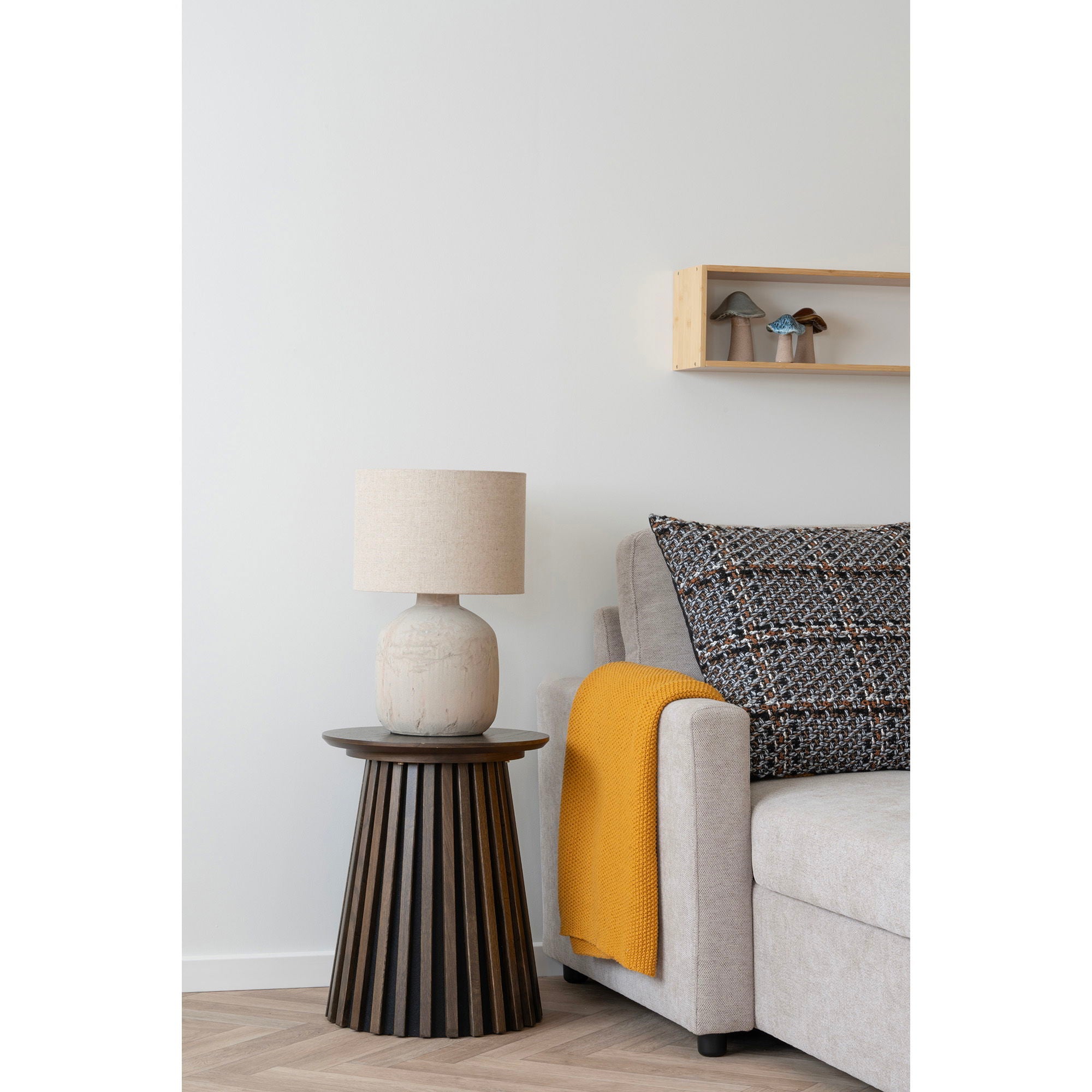 Osaka sidobord, rökt ekfanér