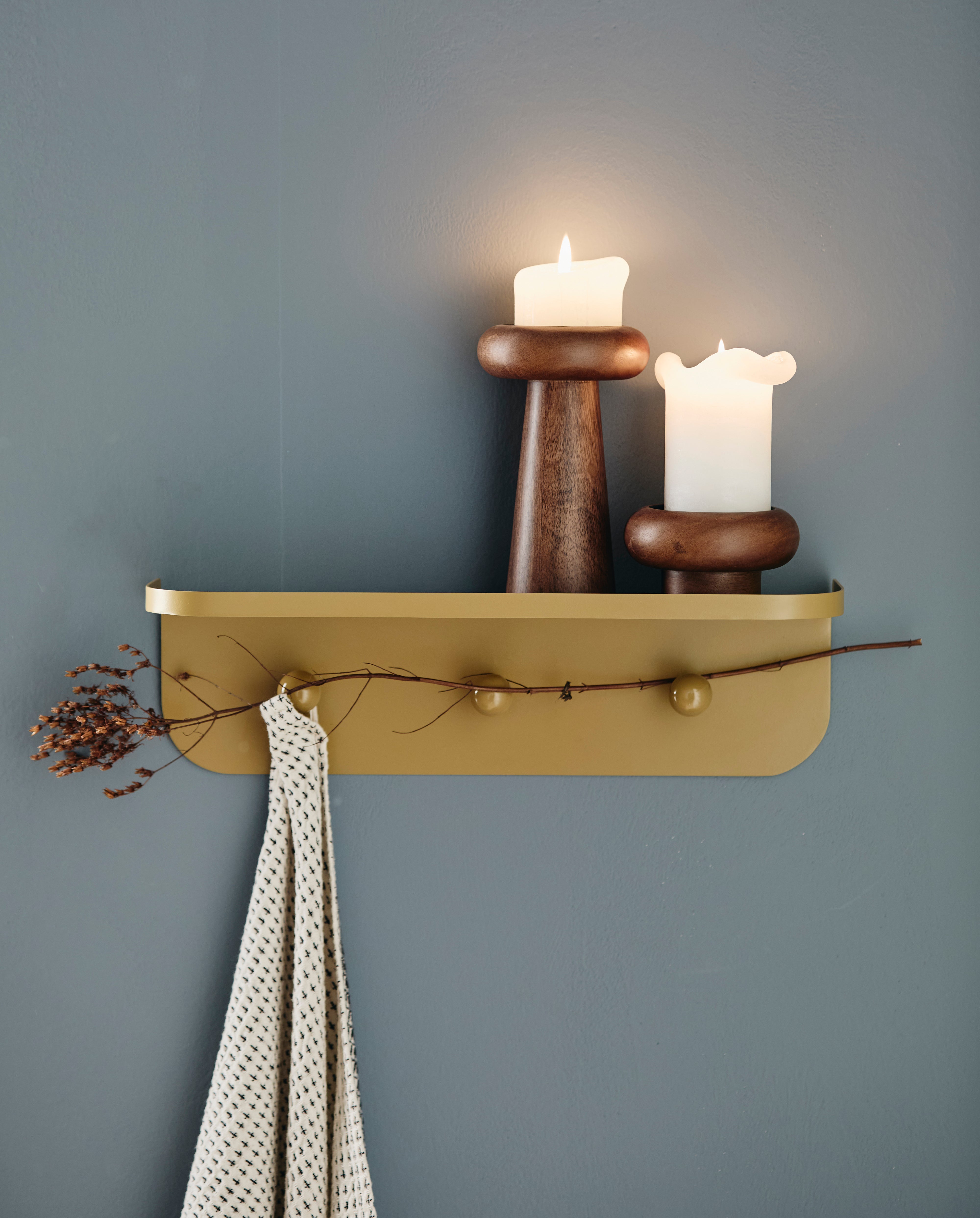 Bawe Candle Holder, L - Nature, Nordal, ljus & ljuslyktor