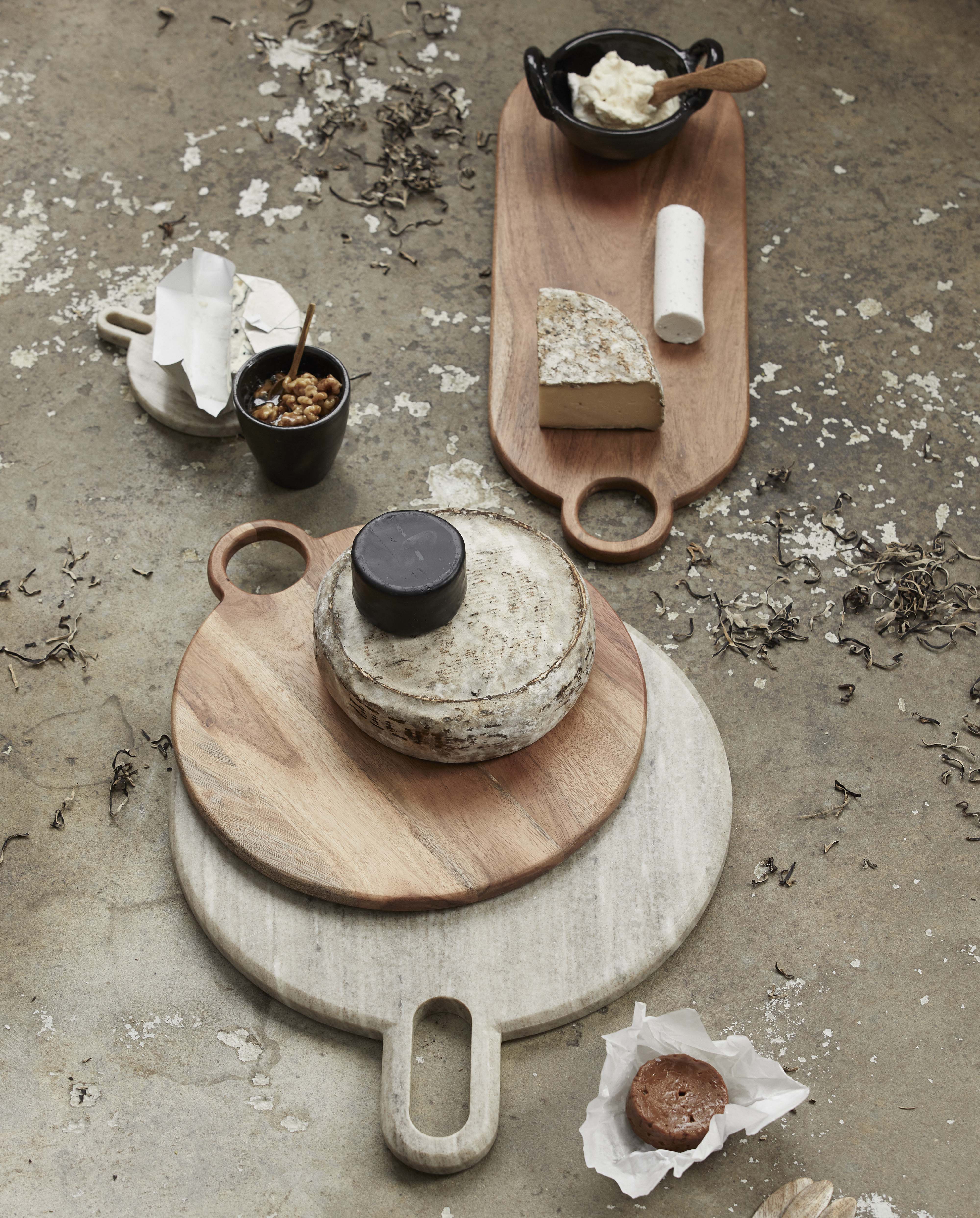 Herbal Serving Plate, Long - Nature, Nordal, köksredskap