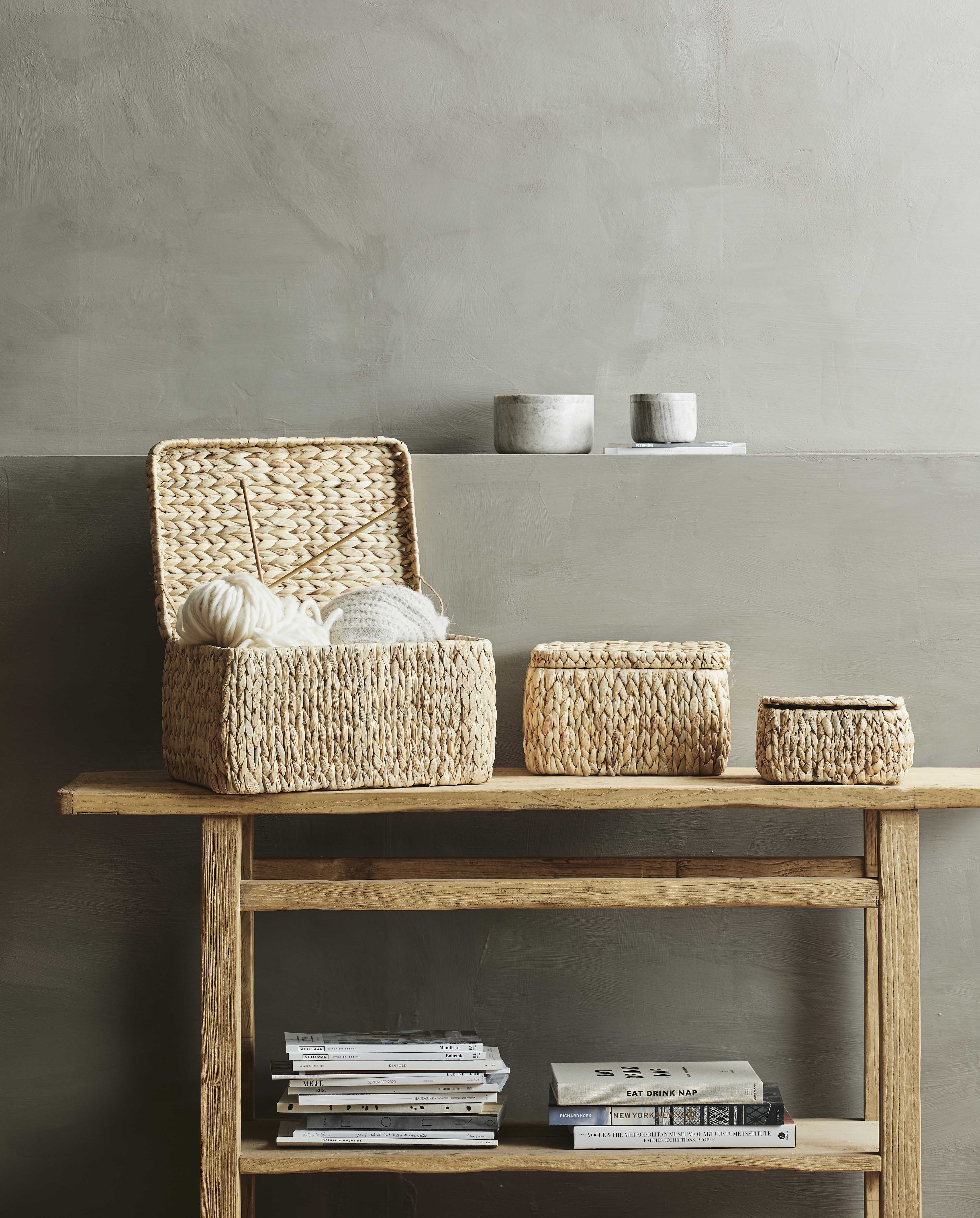 Osa Storage Boxes - Nature, Nordal, förvaring