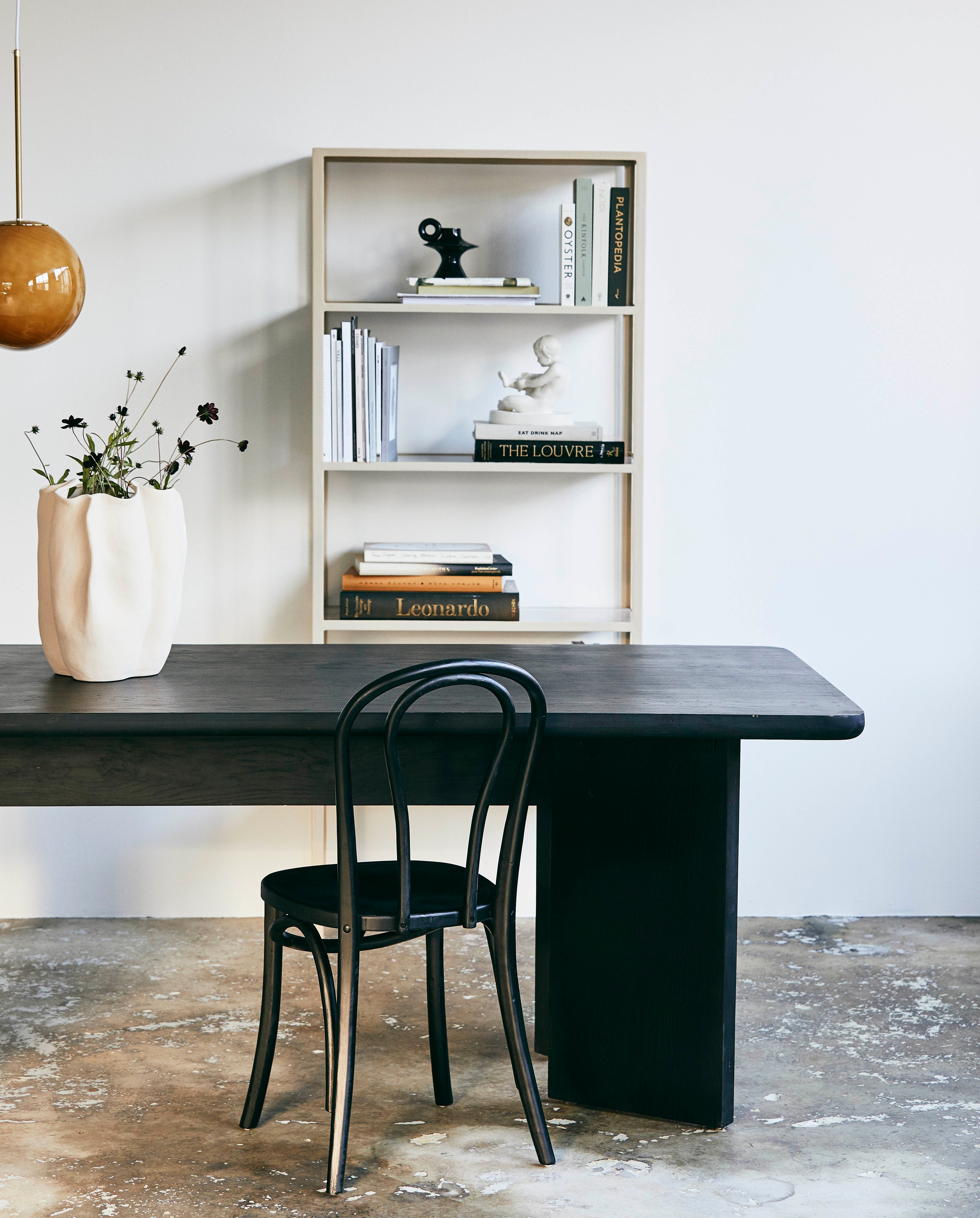 Bistro Chair, Shiny Black, Nordal, stolar