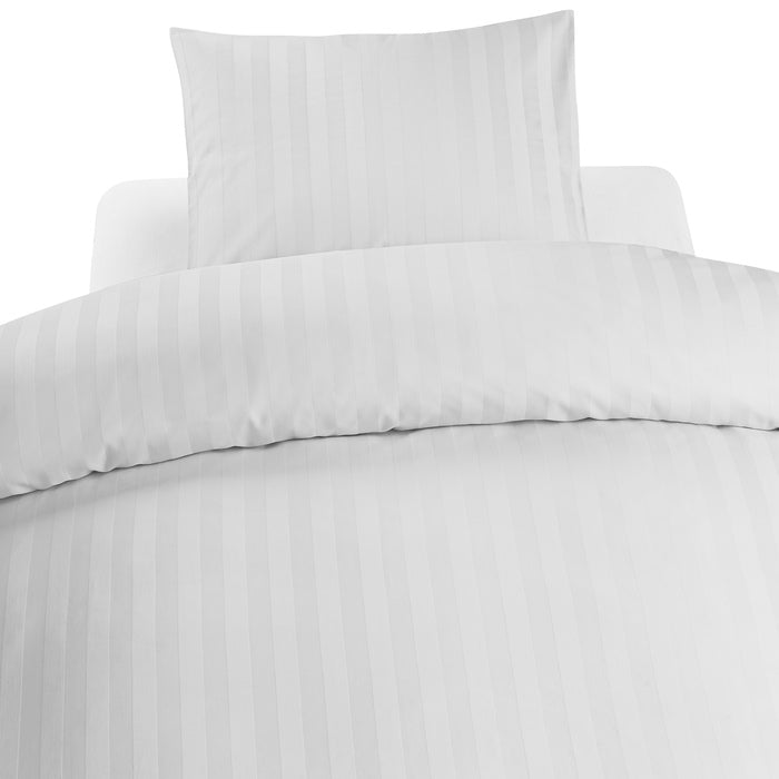 2-dels Set Satin Vit, Borganäs of Sweden, påslakan