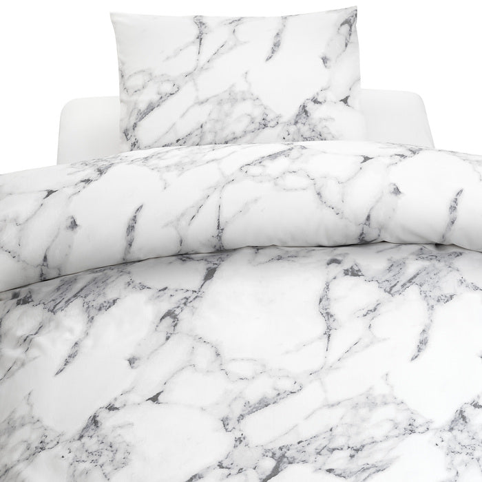 2-dels Set Marmor Vit, Borganäs of Sweden, påslakan