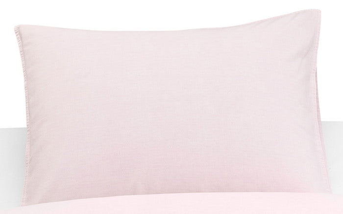 Örngott Washed 50x60 Cm Rosa, Borganäs of Sweden, örngott