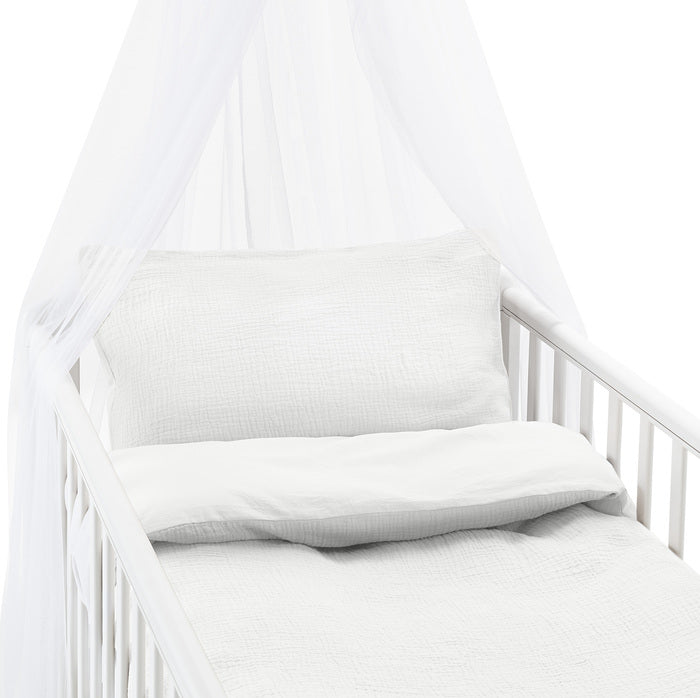 2-dels Set Rolling Vit Spjälsäng, Borganäs of Sweden, barnartiklar sovrum