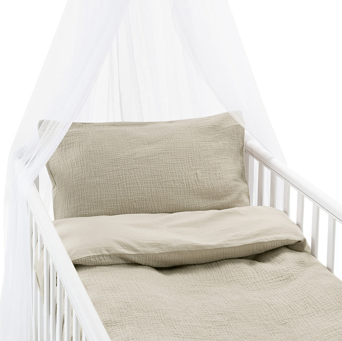 2-dels Set Rolling Linne Spjälsäng, Borganäs of Sweden, barnartiklar sovrum