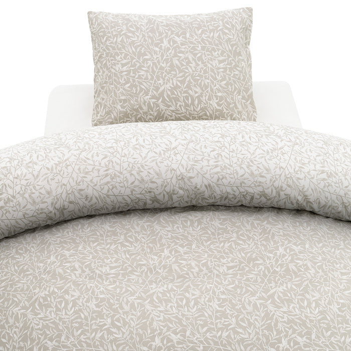 2-dels Set Garden Greige, Borganäs of Sweden, påslakan