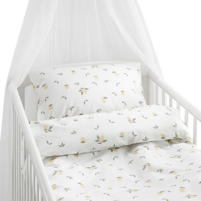 2-dels Set Lemons Gul Spjälsäng, Borganäs of Sweden, barnartiklar sovrum