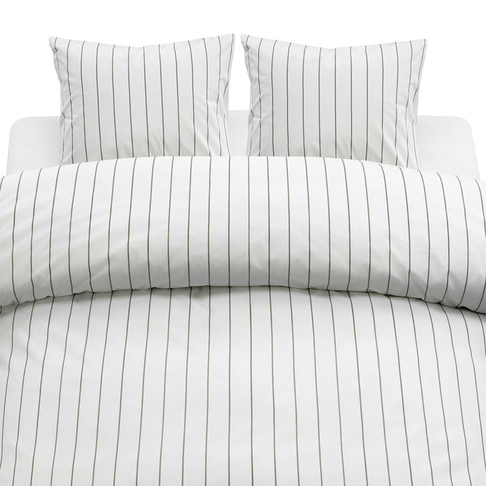 3-dels Set Saga Grön Dubbel, Borganäs of Sweden, påslakan