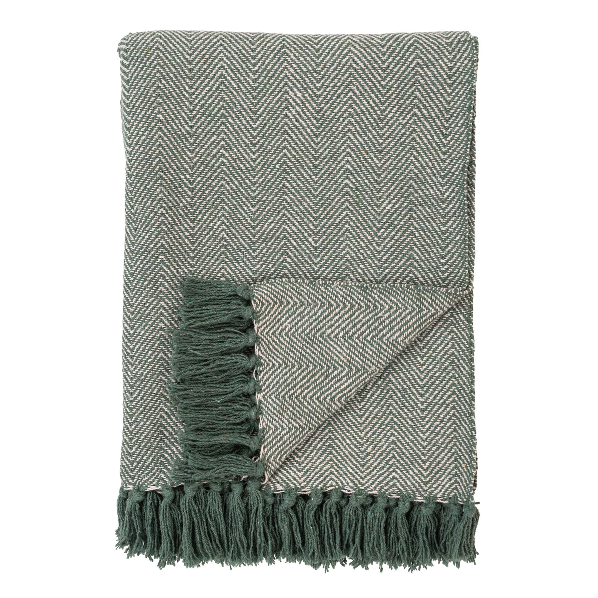 CORT Plaid, grön/vit