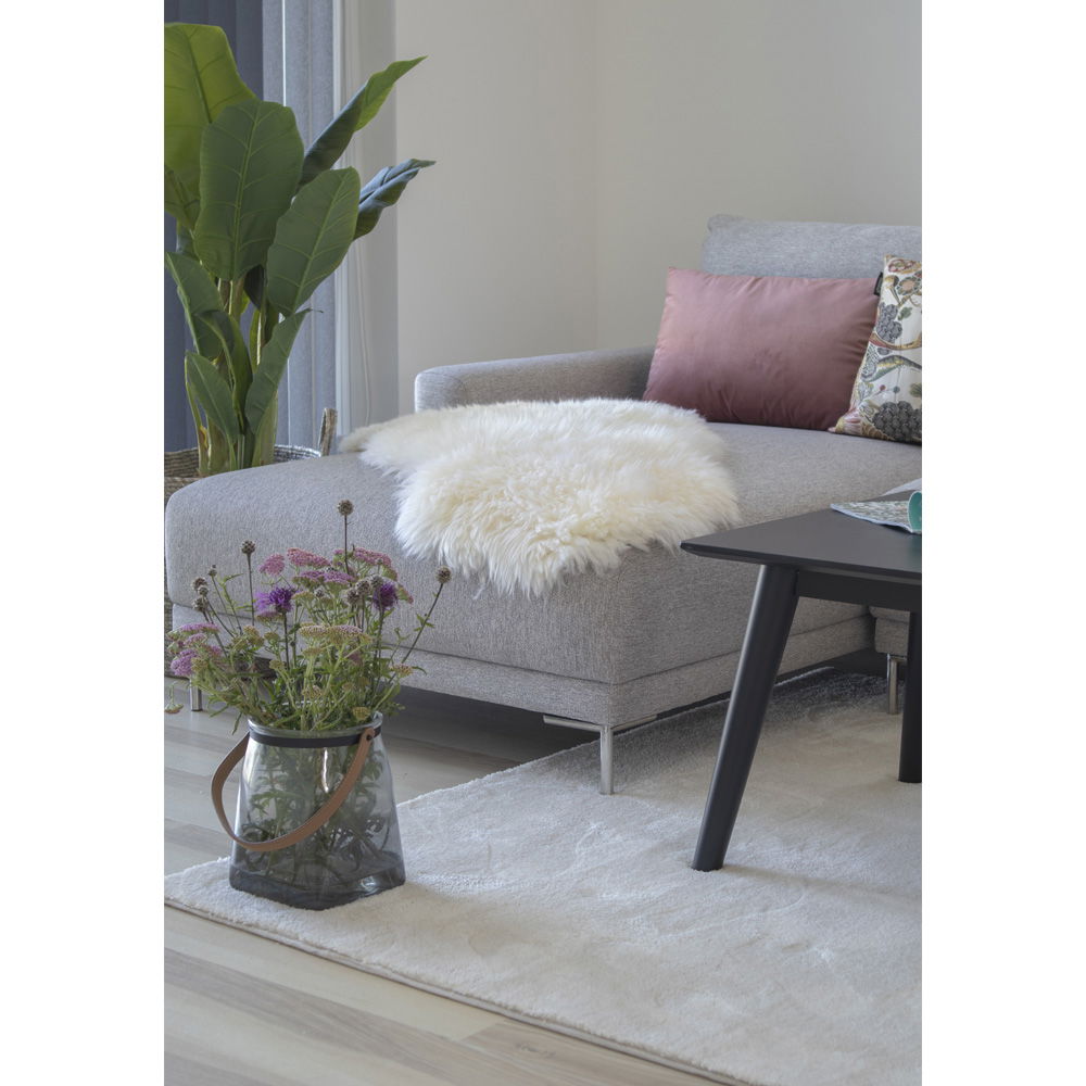 LAMMSKINN, elfenben, 50x85 cm