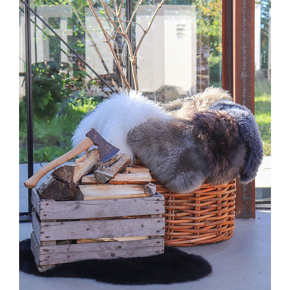 Lambskin Lammskinn, grå 50x85 cm