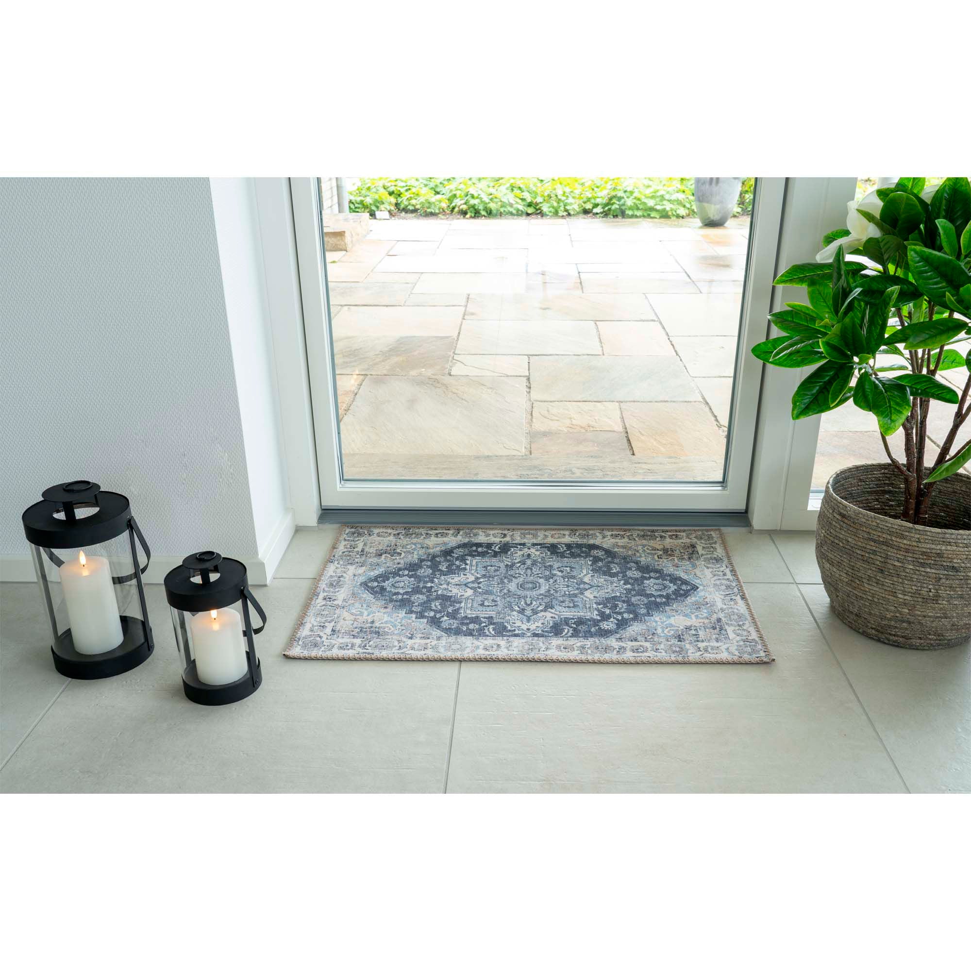 HAVANA Dörrmatta, blå