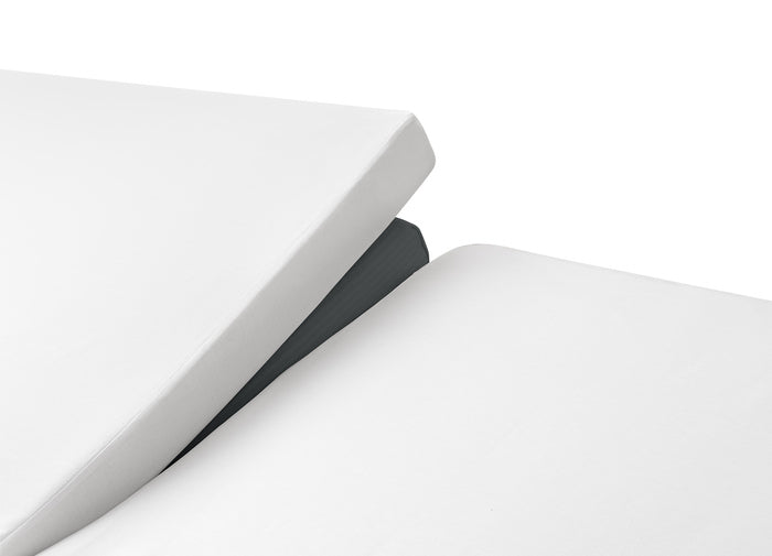 Dra på Lakan 2-split 180x210 Cm Vit, Borganäs of Sweden, underlakan