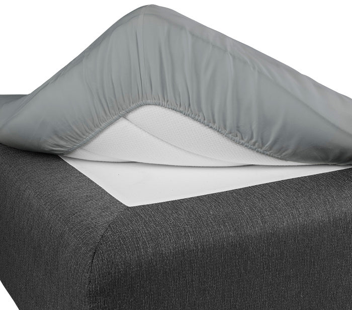 Dra på Lakan 90x200 Cm Mörkgrå, Borganäs of Sweden, underlakan