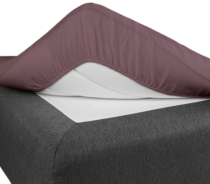 Dra på Lakan 180x200 Cm Syren, Borganäs of Sweden, underlakan