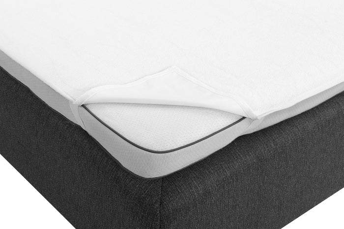 Plastad Frotté 90x200 Cm Vit, Borganäs of Sweden, barnartiklar sovrum