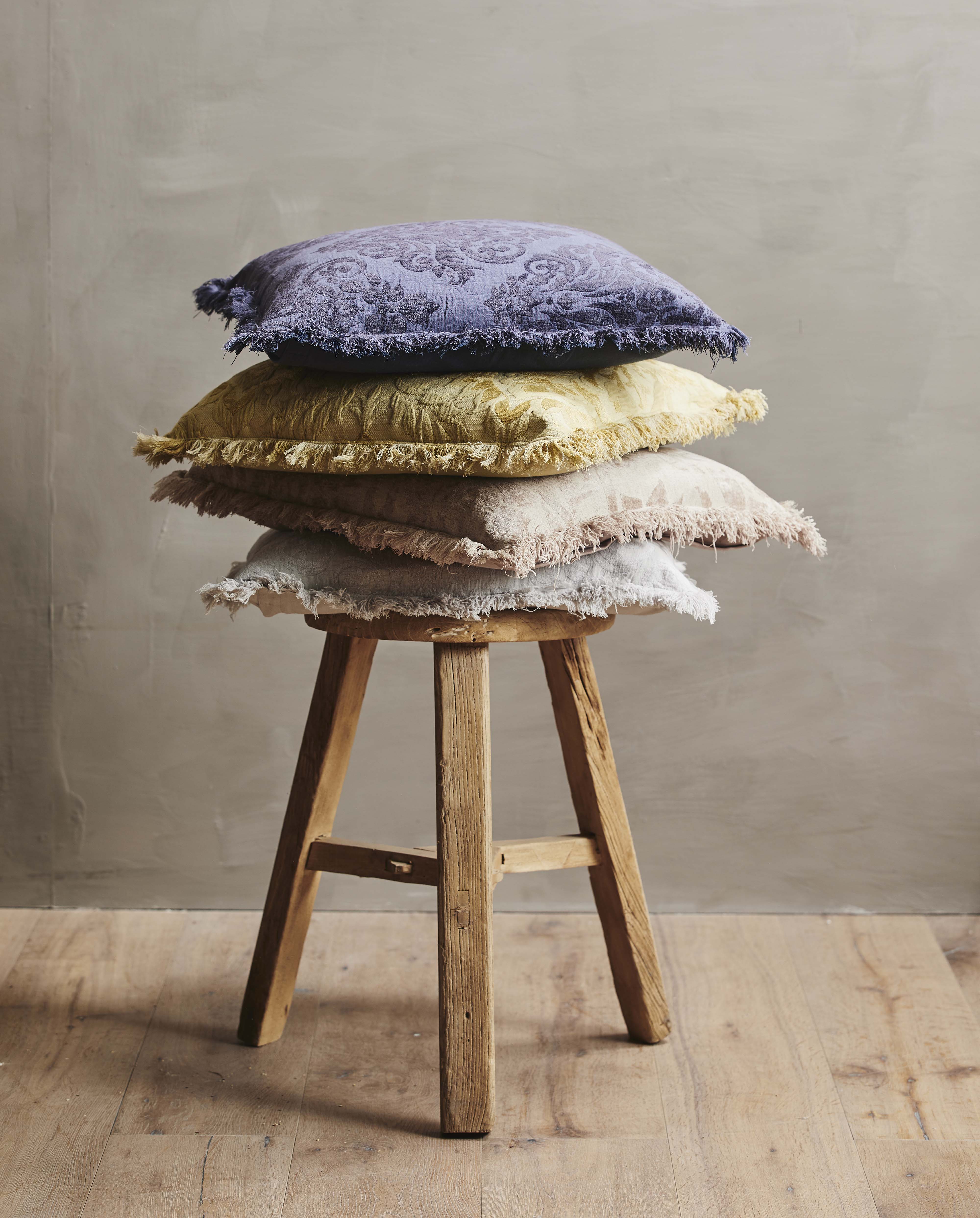 Lepus Cushion Cover, Yellow, Nordal, sovrums textilier