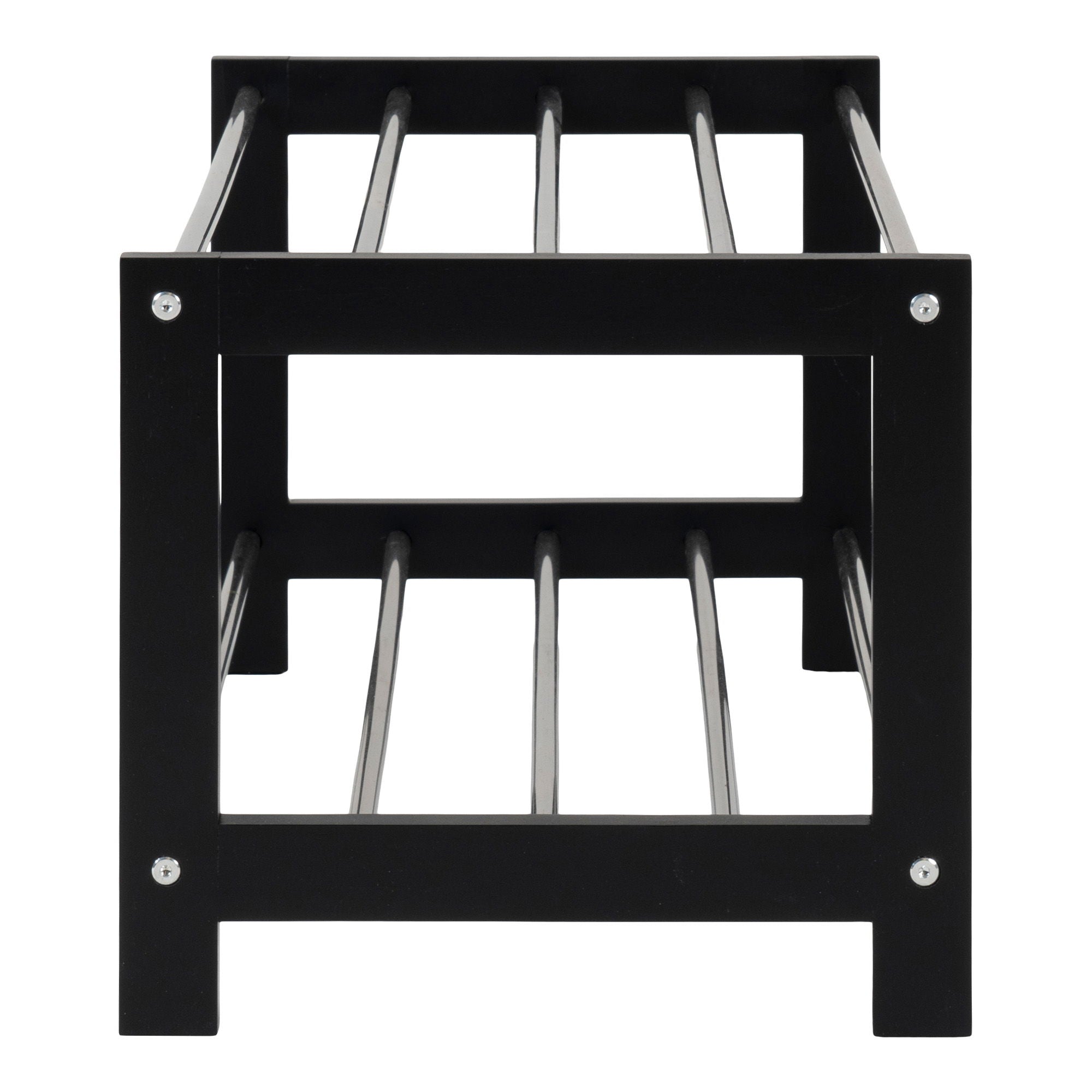 Padova skohylla, svart