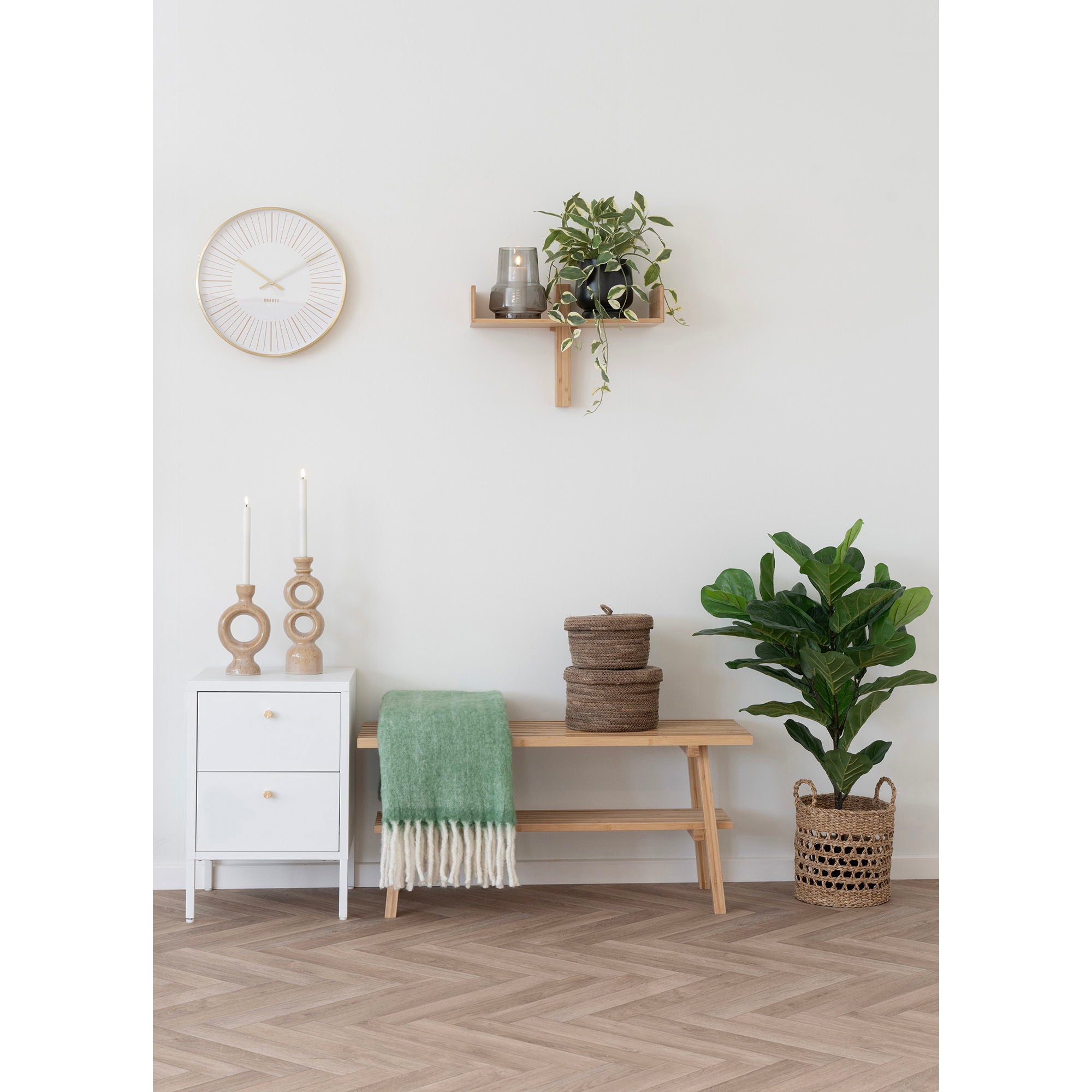 VILLA Vägghylla, bambu