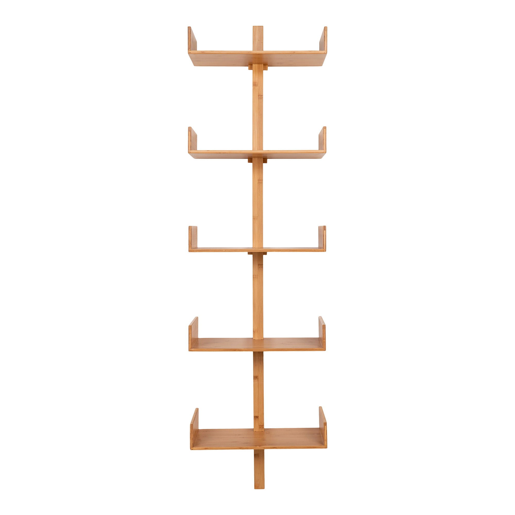 VILLA Vägghylla, bambu natur