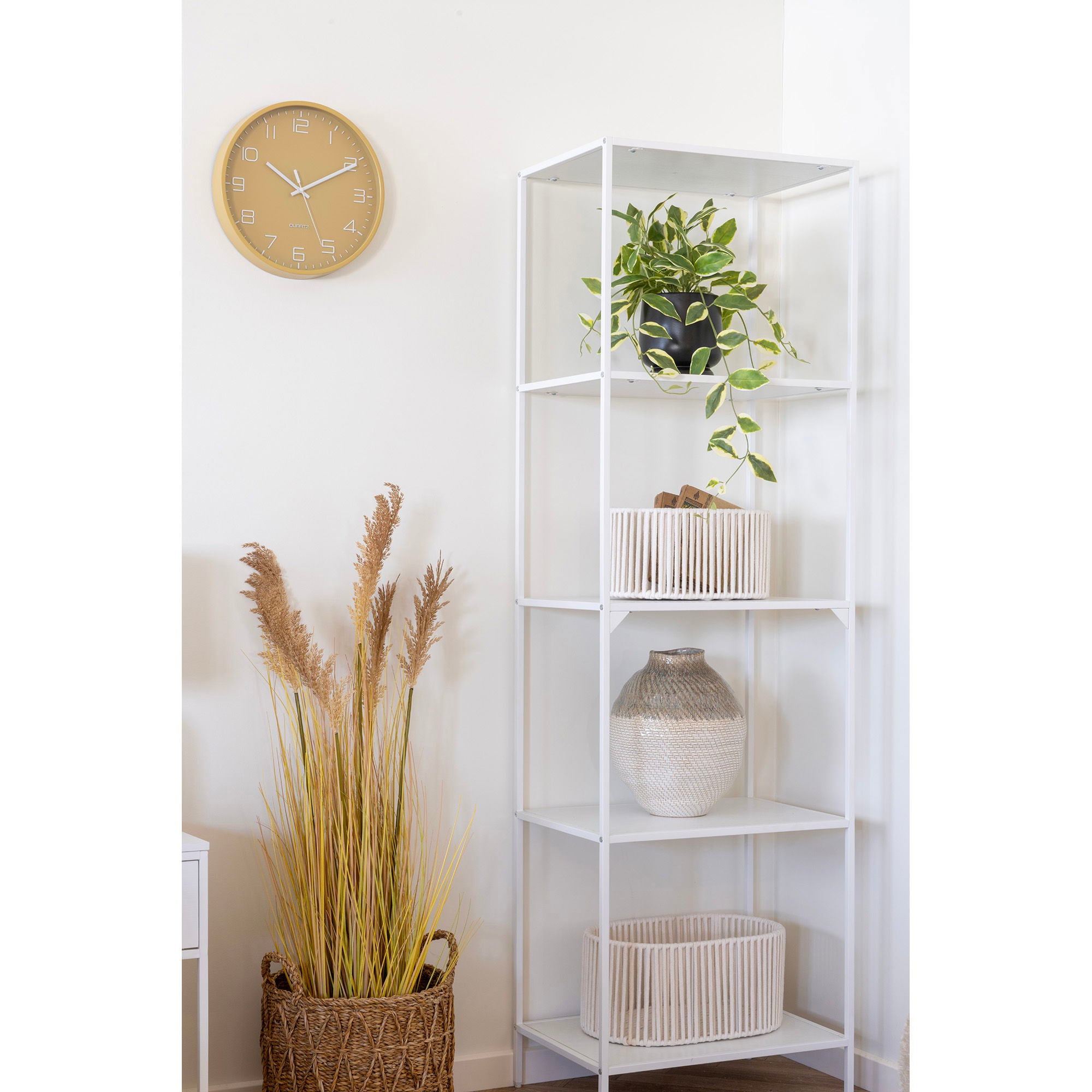 Rosolini Väggklocka, ockra