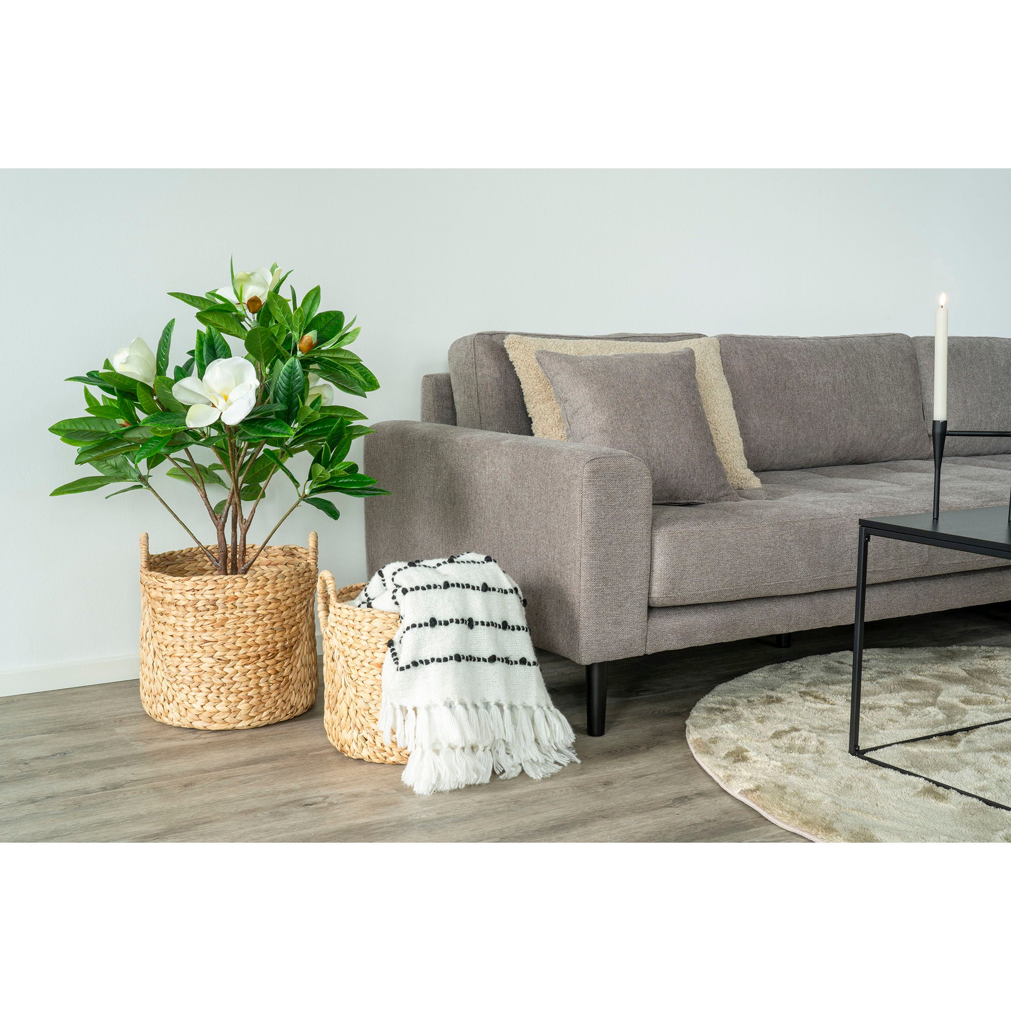 PASSO korg, natur (set om 2)