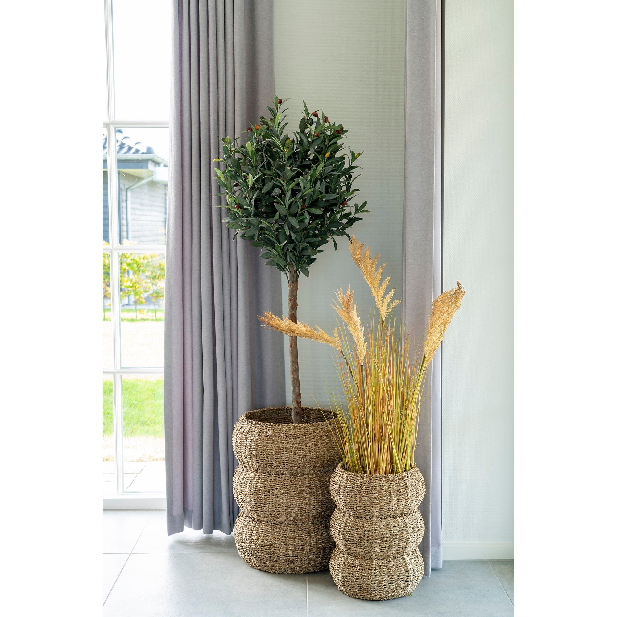 Sarbas sjögräskorgar, natur 2-pack