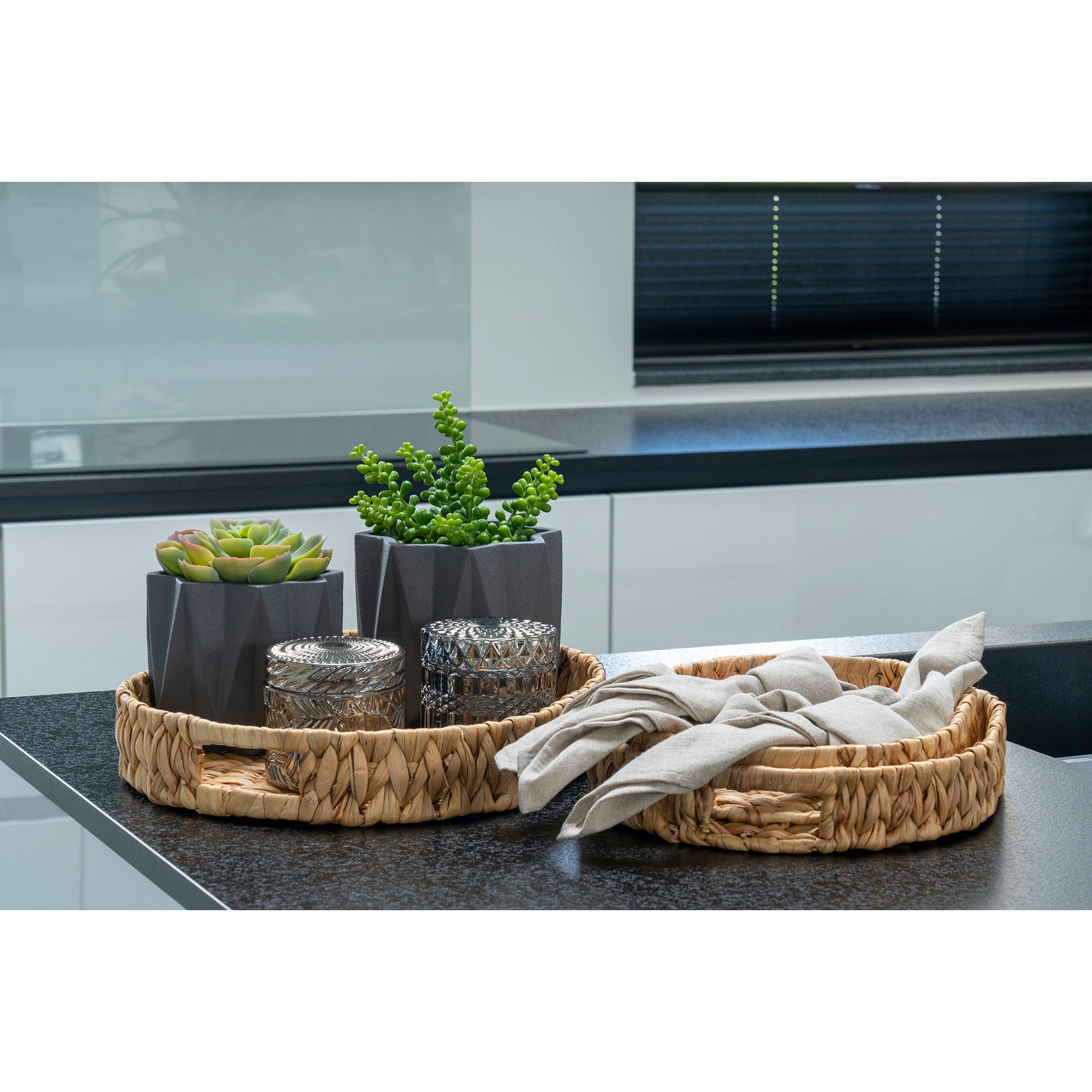 JARS glasvas, rökfärgad, set om 2