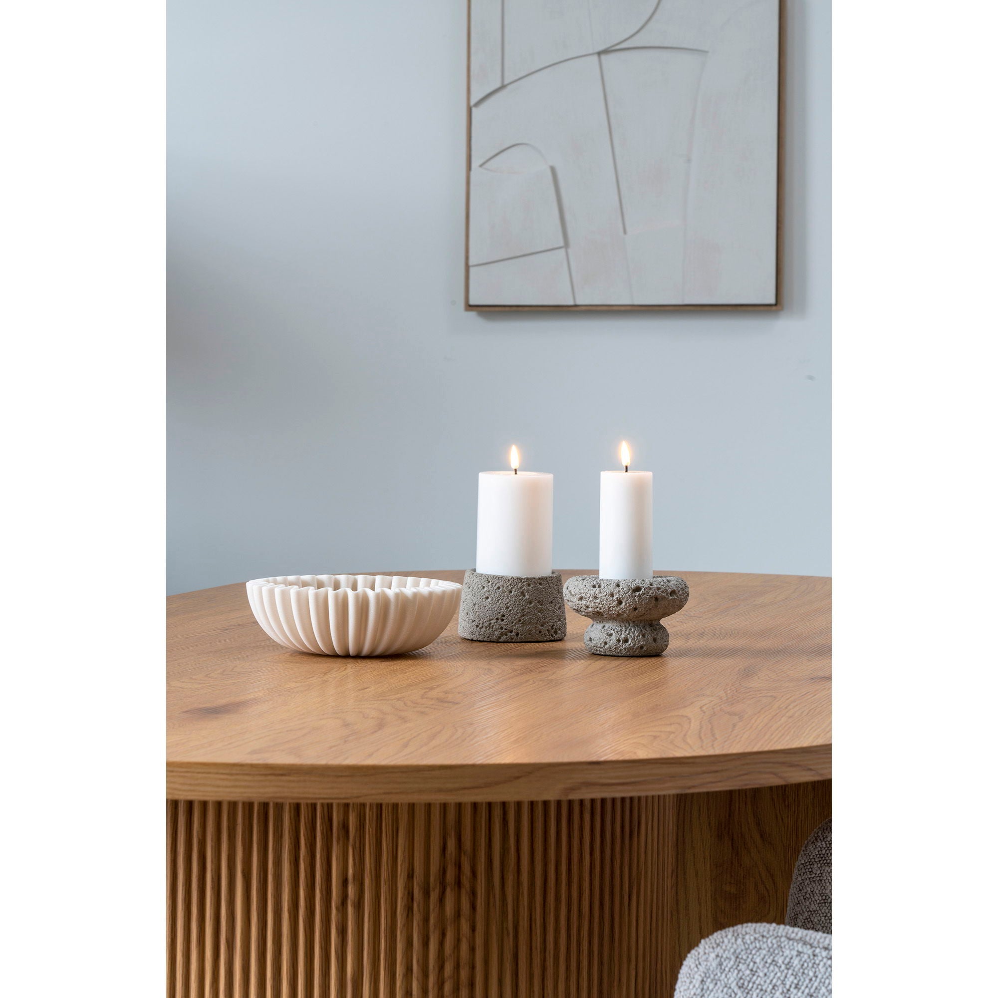 BOWL Skål polyresin, beige