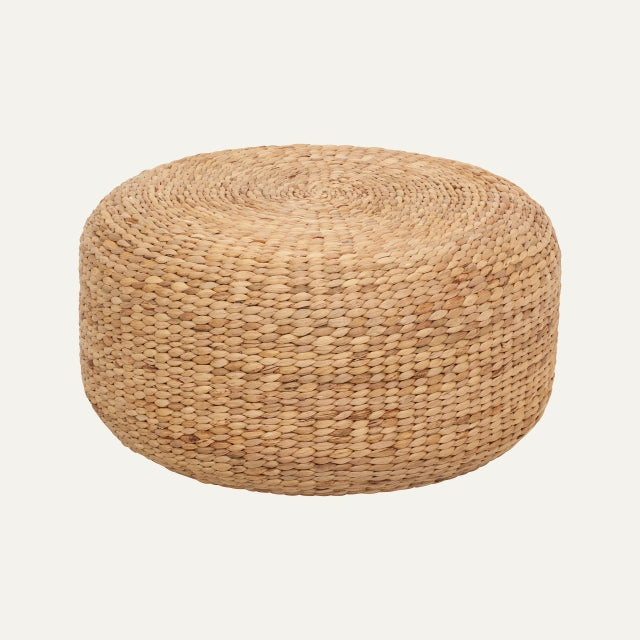 Seating Pouf Round Lily Natural D59, Dixie, möbler