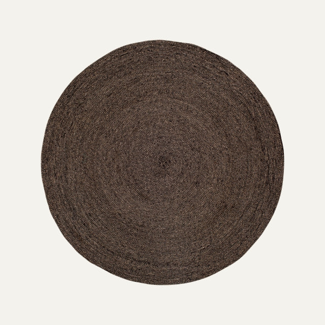 Rug Ella Black/natural D125cm, Dixie, mattor