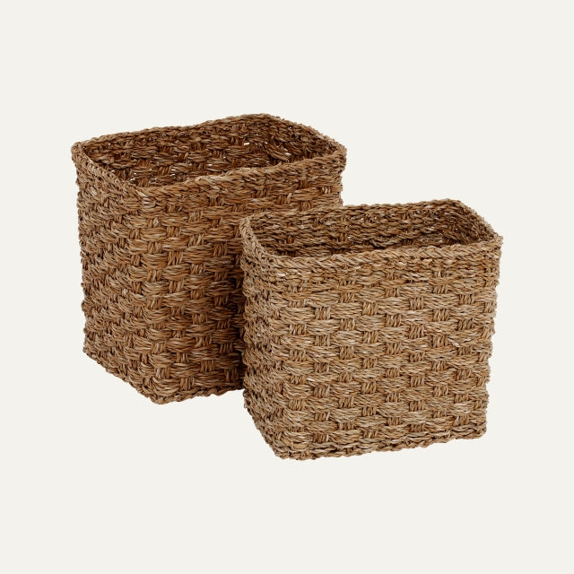 Drawer High Esther Natural S/2, Dixie, korgar