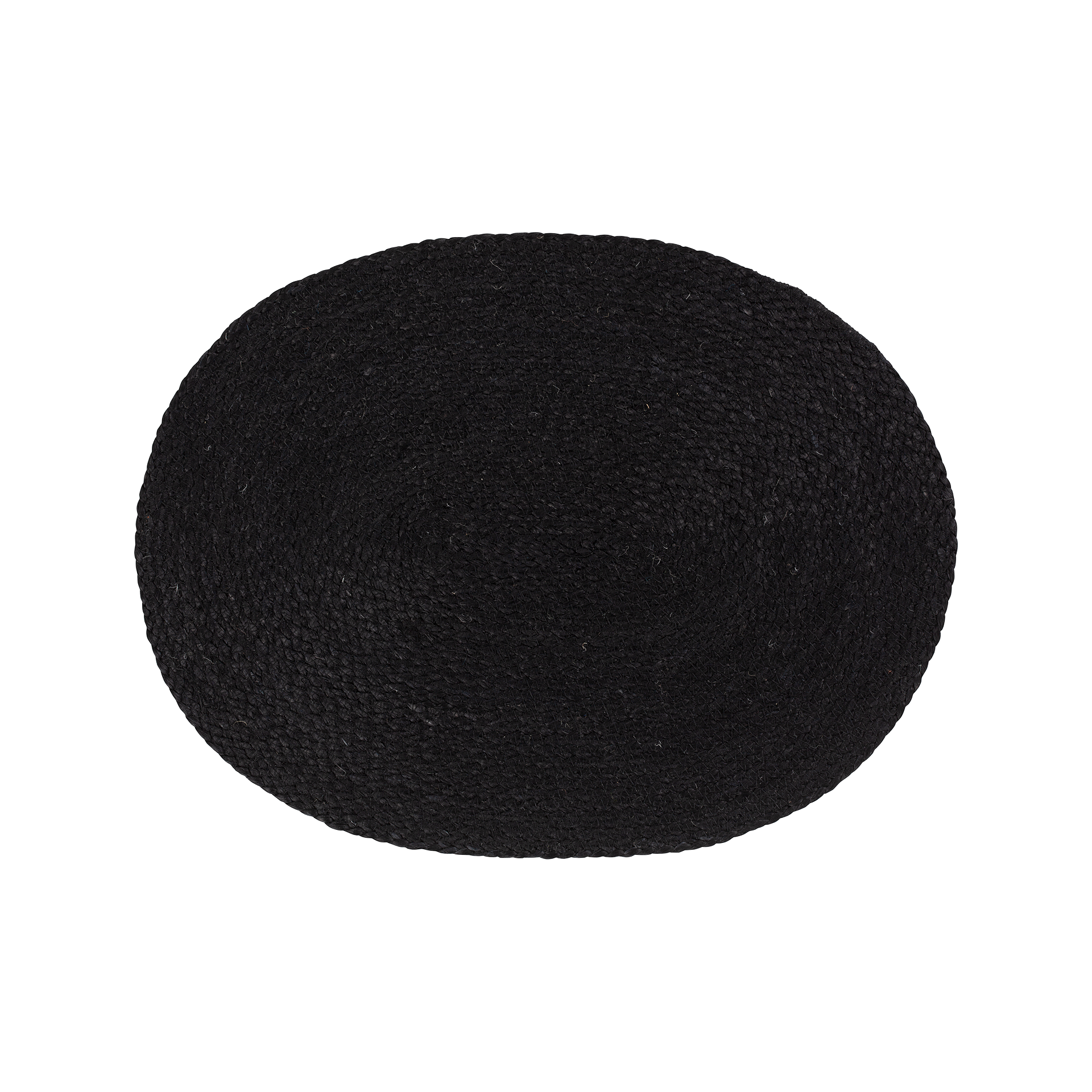 Placemat Elin Black Oval, Dixie, bordstabletter