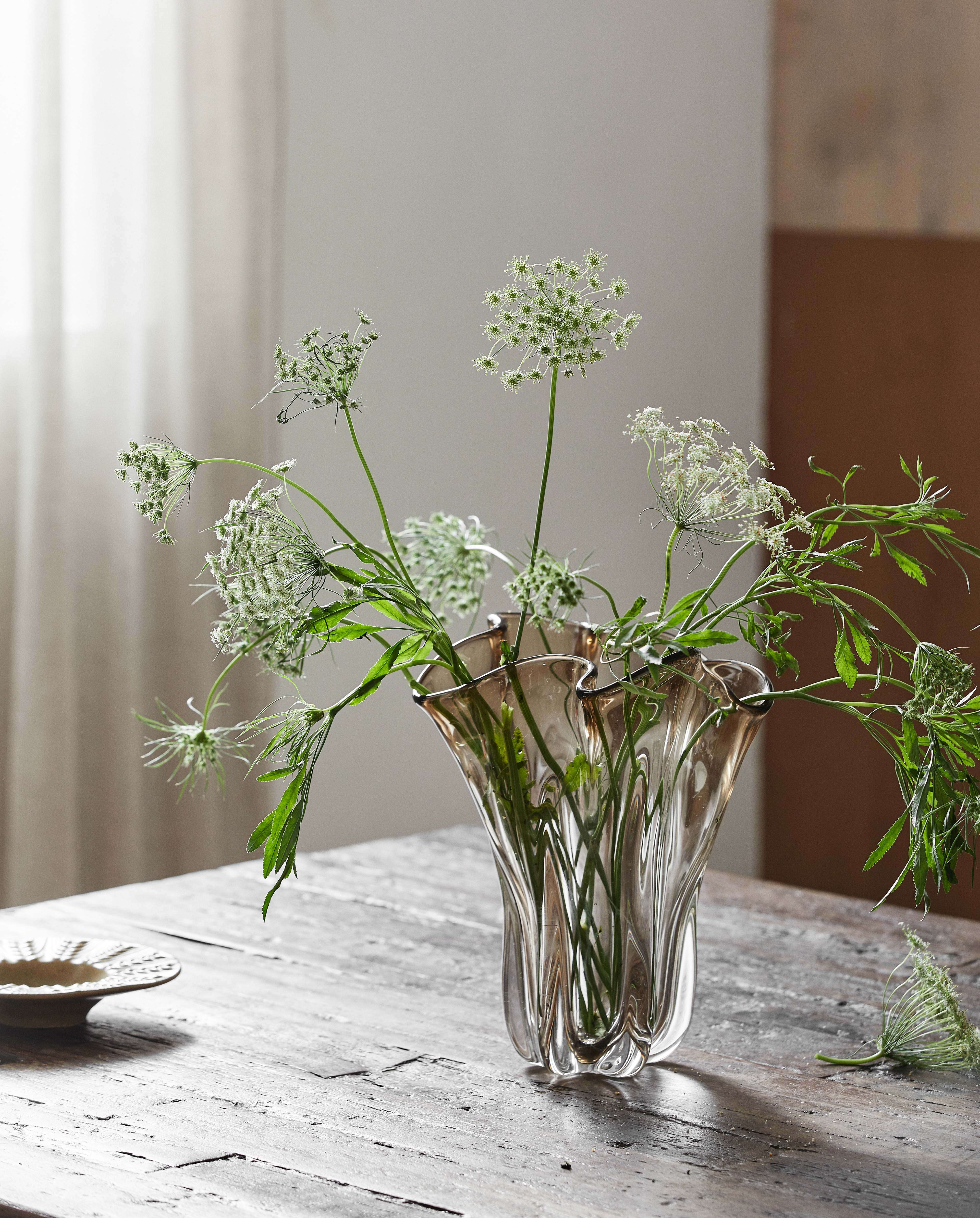 Komnio Vase - Light Brown, Nordal, vaser & skålar