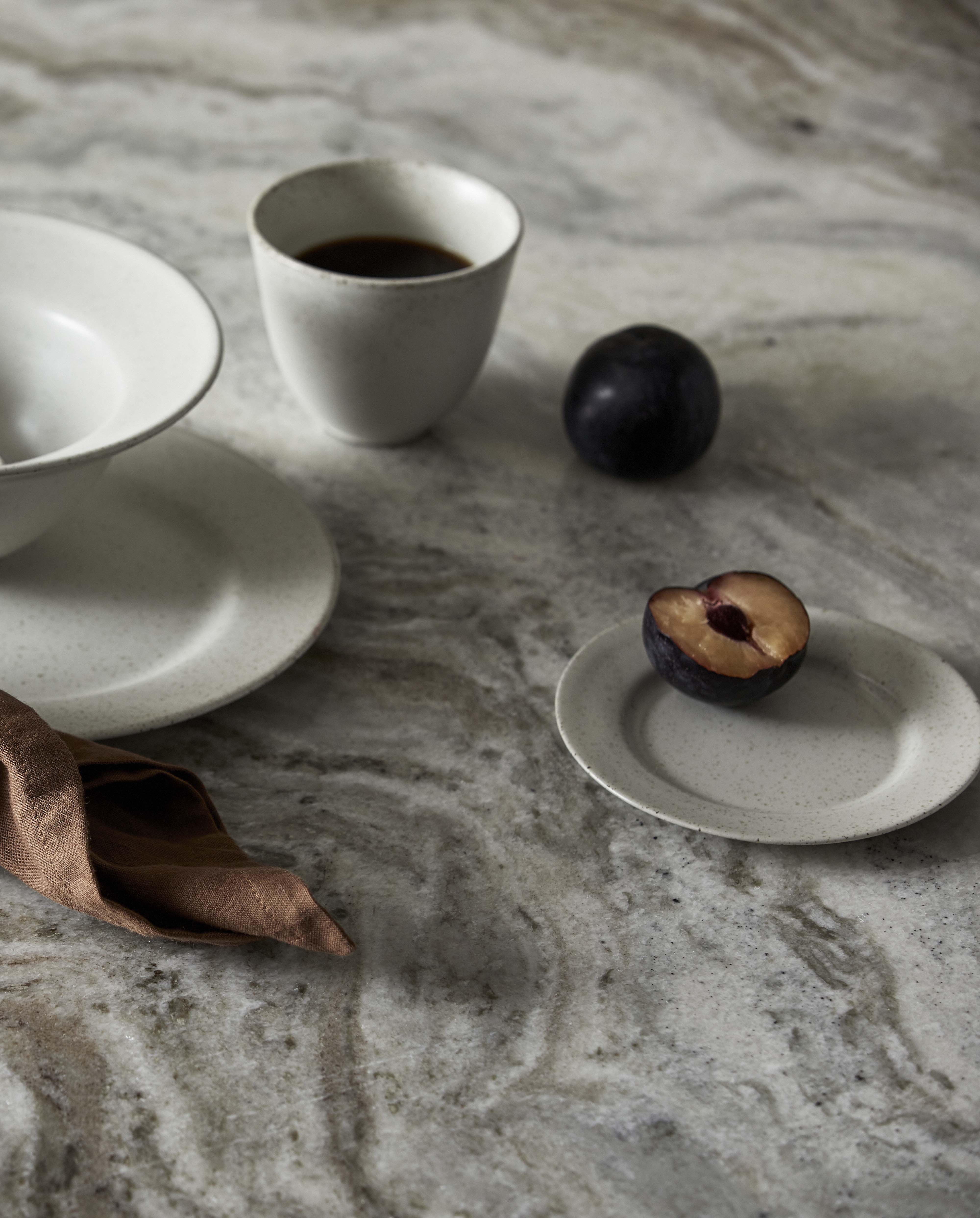 Grawa Saucer/cake Plate, Ivory, Nordal, tallrikar och fat