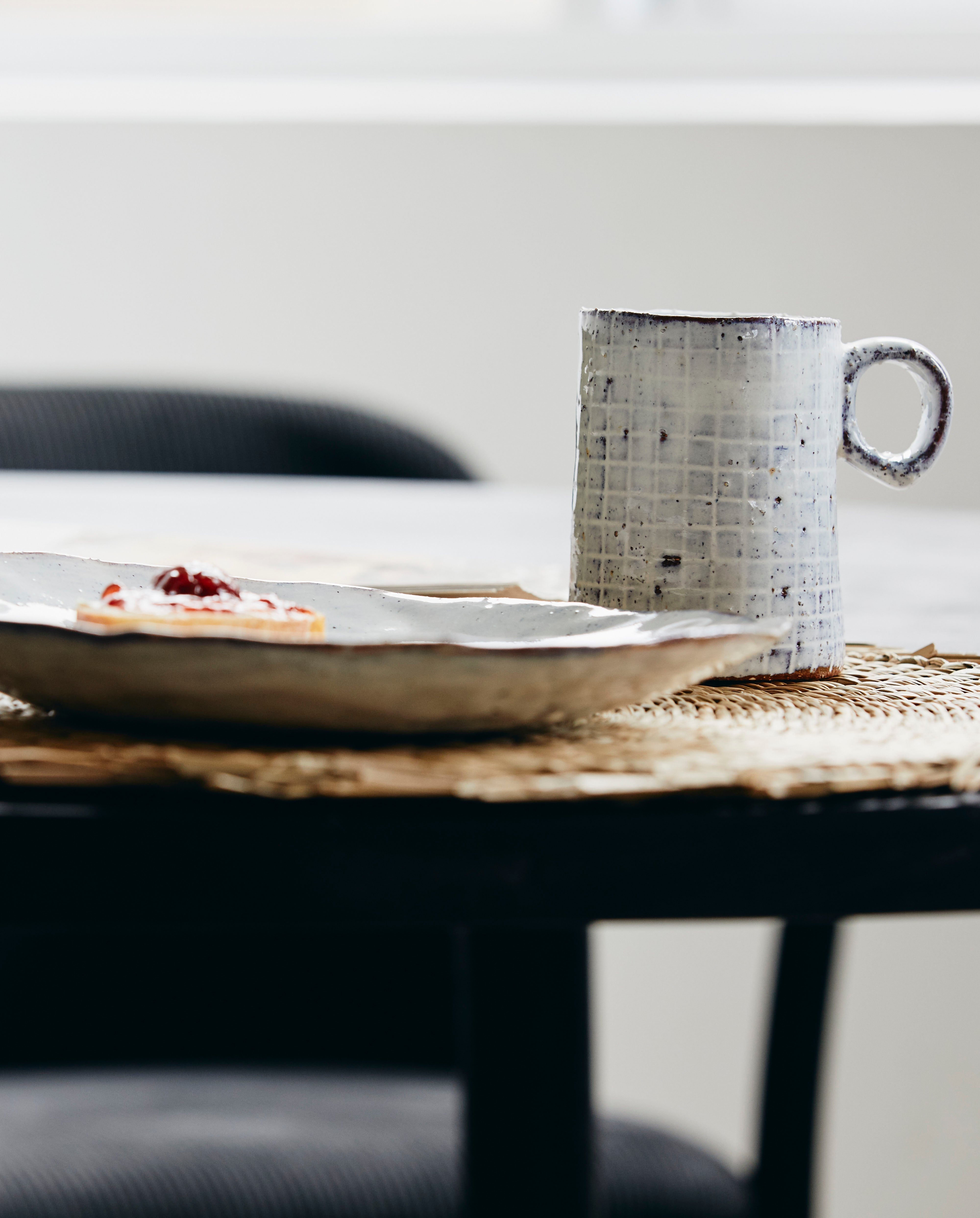 Soisalo Cup With Check, S, Ice Blue, Nordal, koppar och muggar