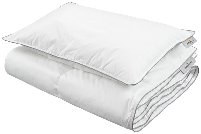 Lyxfiber Kudde 38x55 Cm + Täcke 100x130 Cm 150 G, Borganäs of Sweden, täcken och kuddar