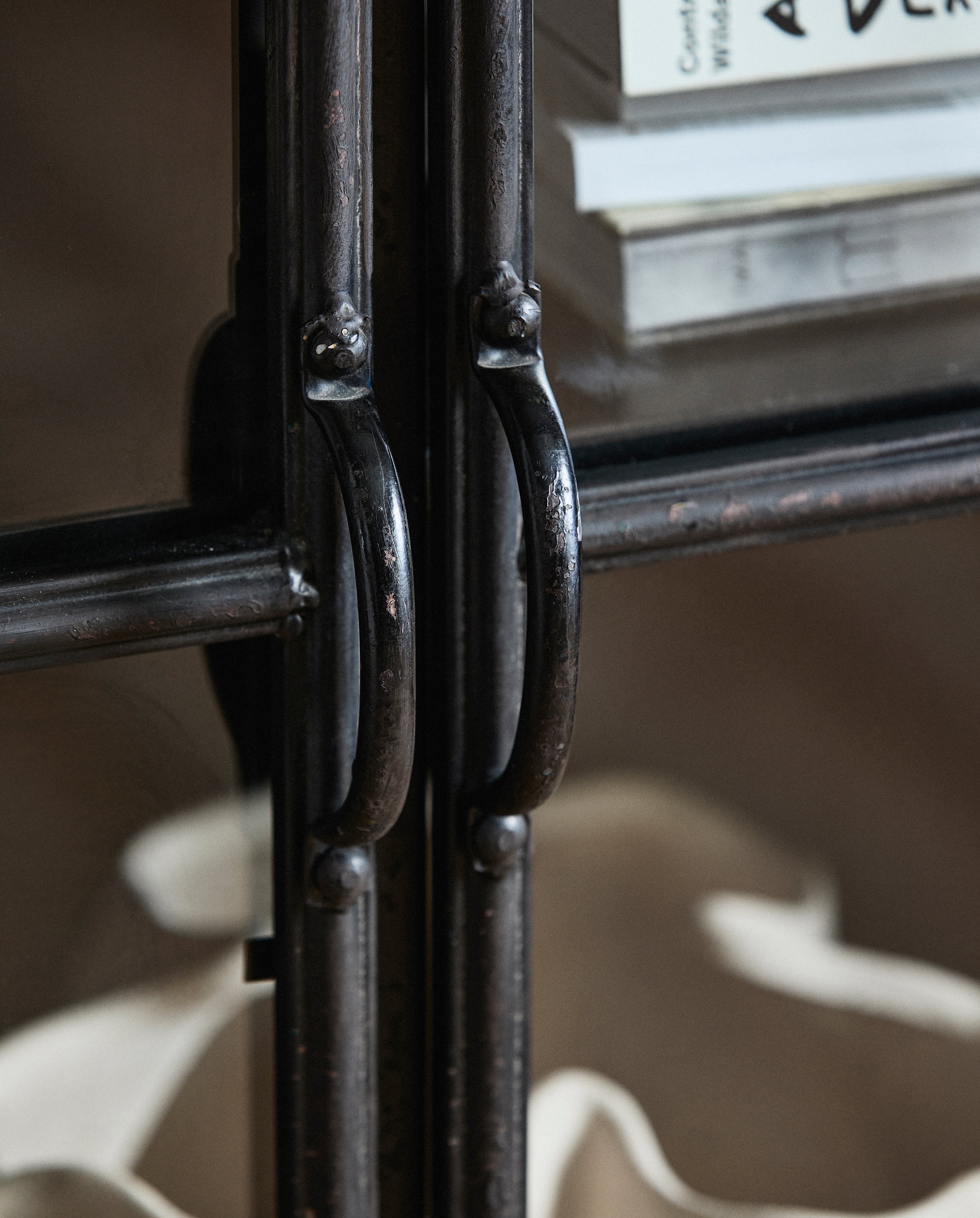 Downtown Cabinet, 3 Doors, Black, Nordal, bokhyllor