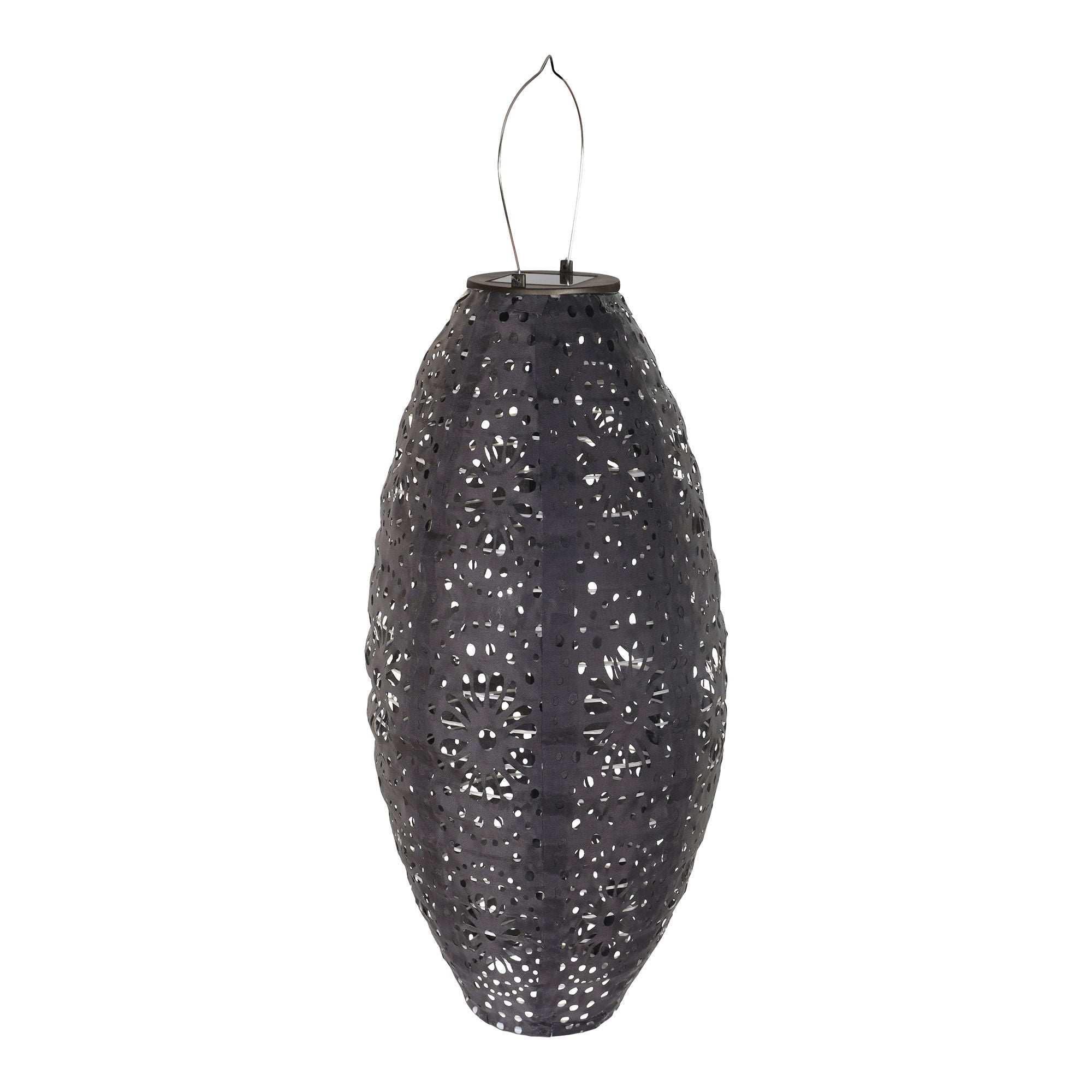 FOXDALE LED-LANTERNA, grå, uppladdningsbar