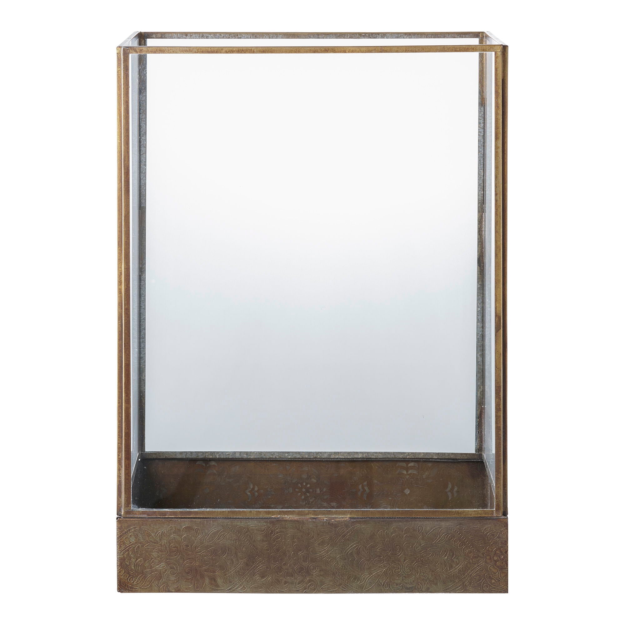 Manali lykta, antikmässing