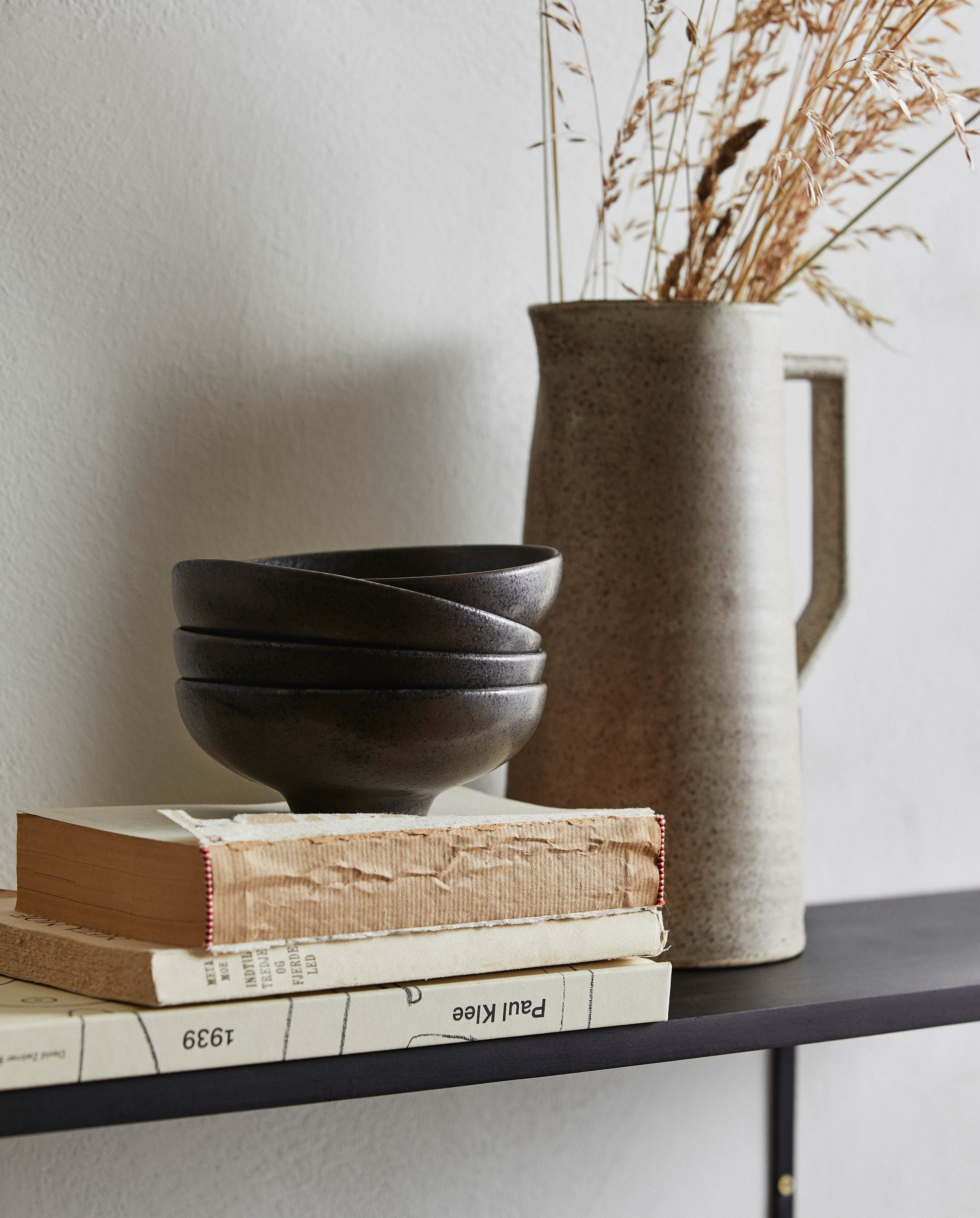 Inez Bowl, M - Black, Nordal, köksredskap