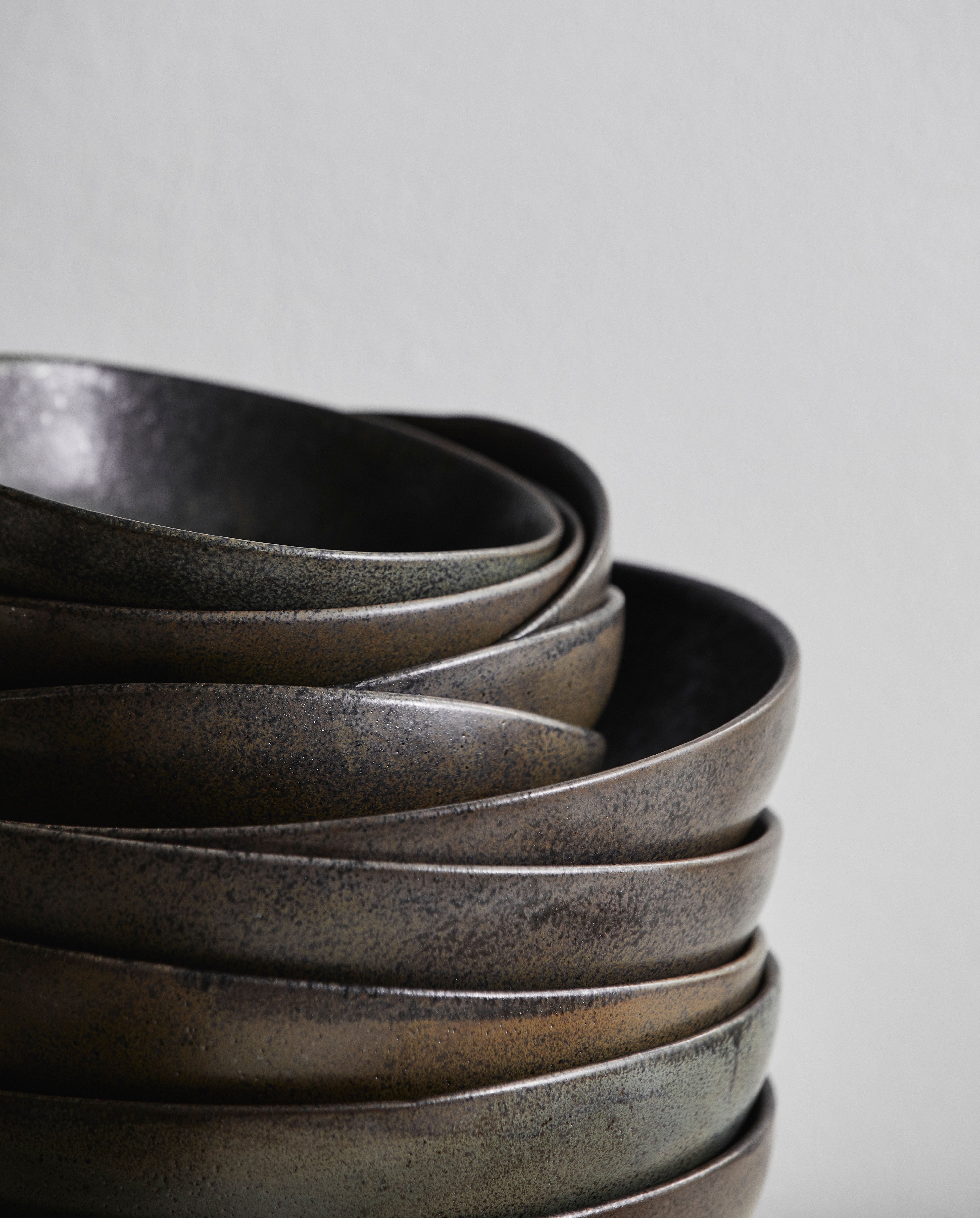 Inez Bowl, M - Black, Nordal, köksredskap