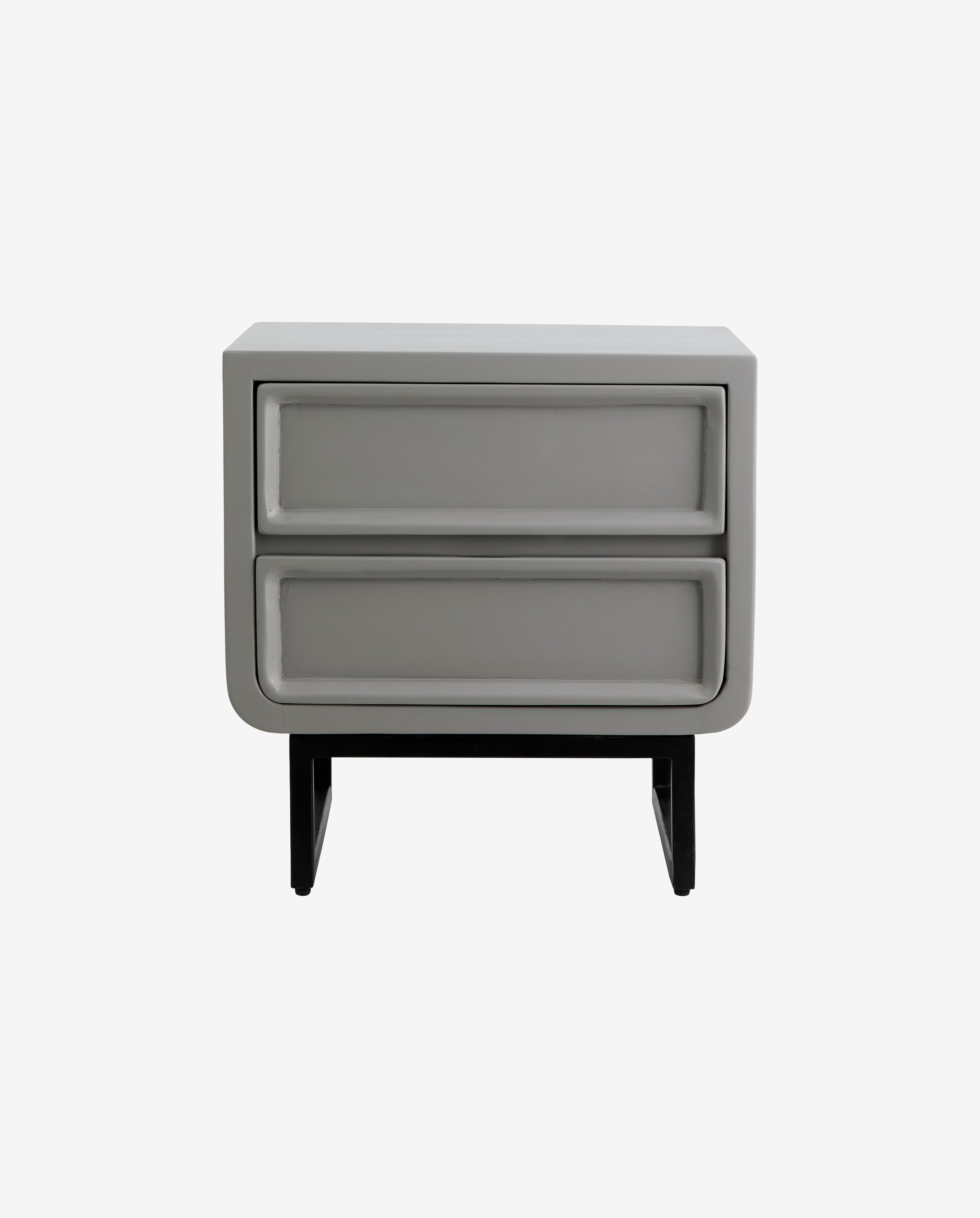 Ledro Night Stand - Grey, Nordal, bord